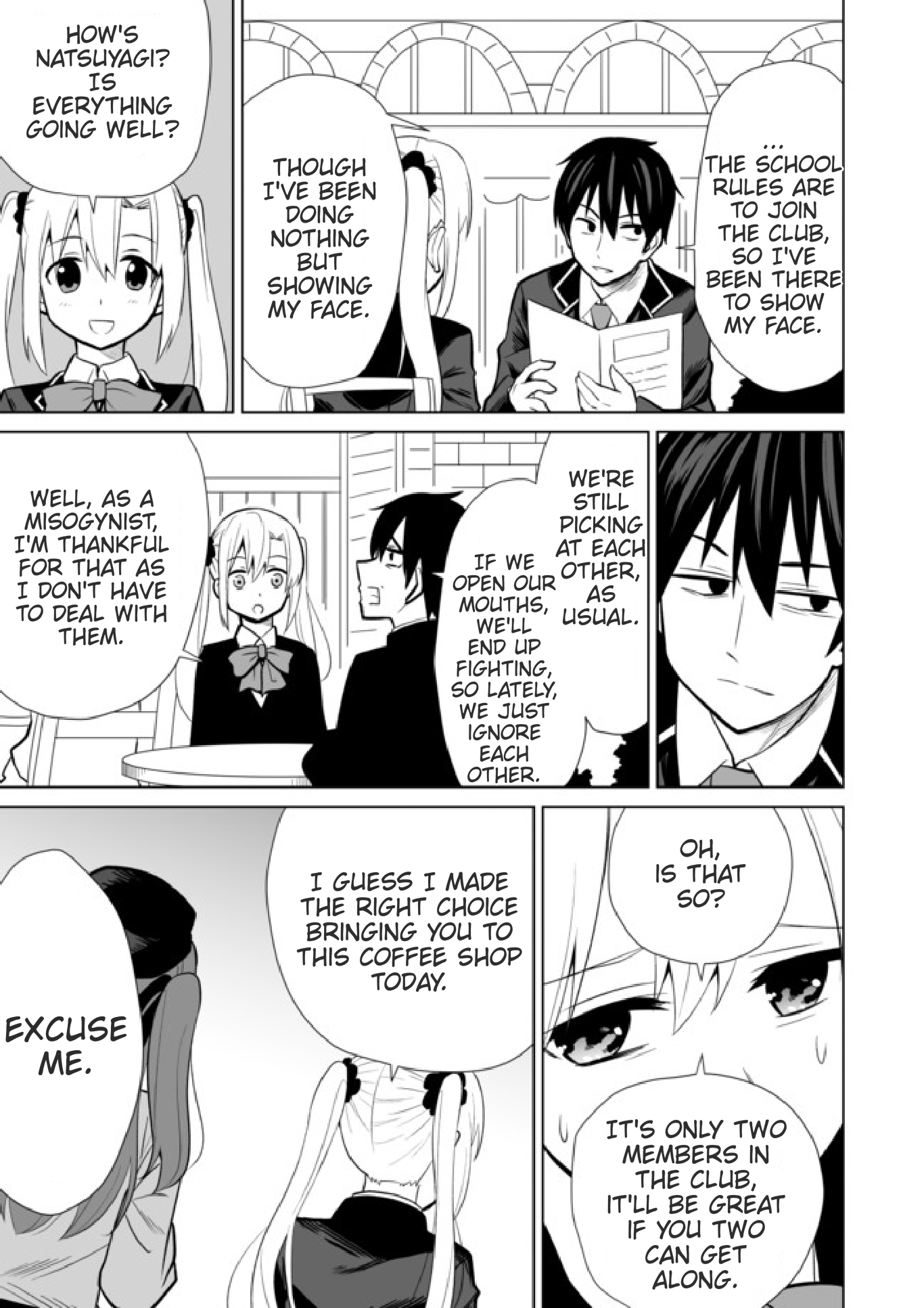 Chou Onna Kirai Na Ore Ga Isekai No Joshi-Ko Ni Ryugaku Suru Koto Ni Natta - Serialization chapter 12 - page 7