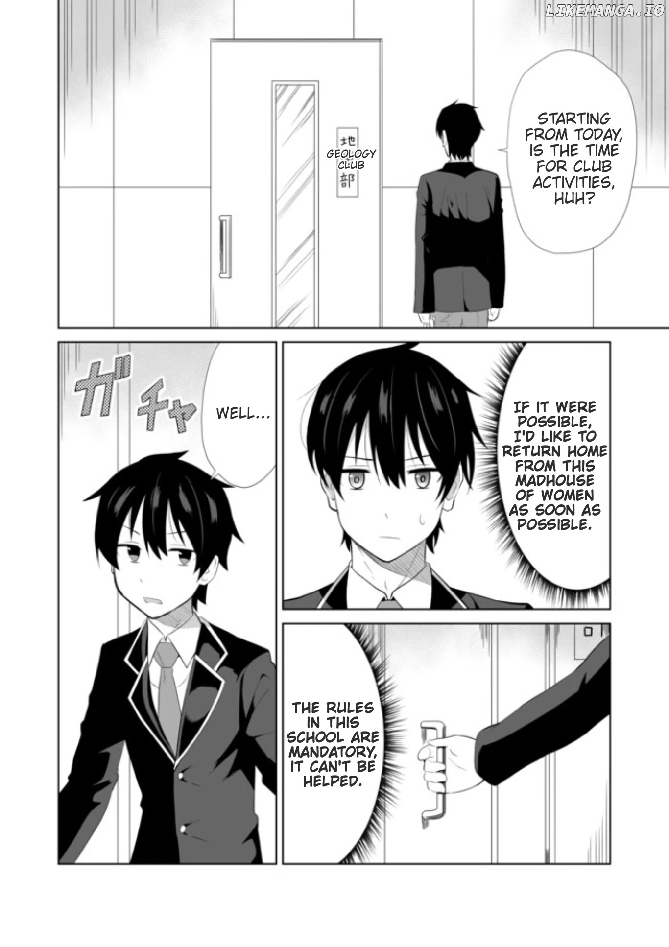 Chou Onna Kirai Na Ore Ga Isekai No Joshi-Ko Ni Ryugaku Suru Koto Ni Natta - Serialization chapter 11 - page 2