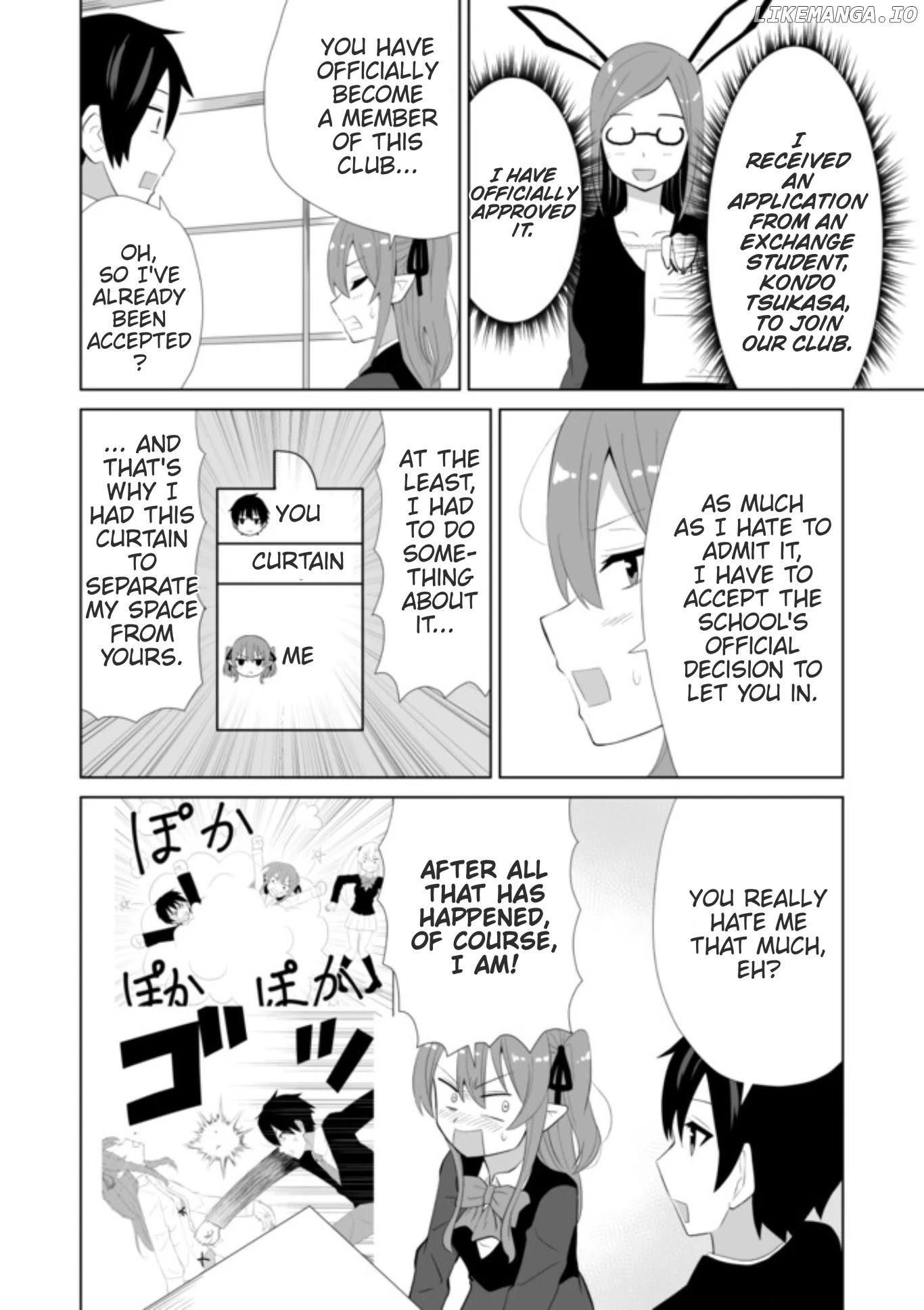 Chou Onna Kirai Na Ore Ga Isekai No Joshi-Ko Ni Ryugaku Suru Koto Ni Natta - Serialization chapter 11 - page 4