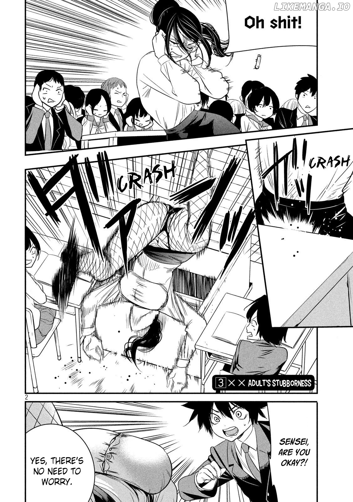 English XX Sensei (Temporary) chapter 3 - page 3
