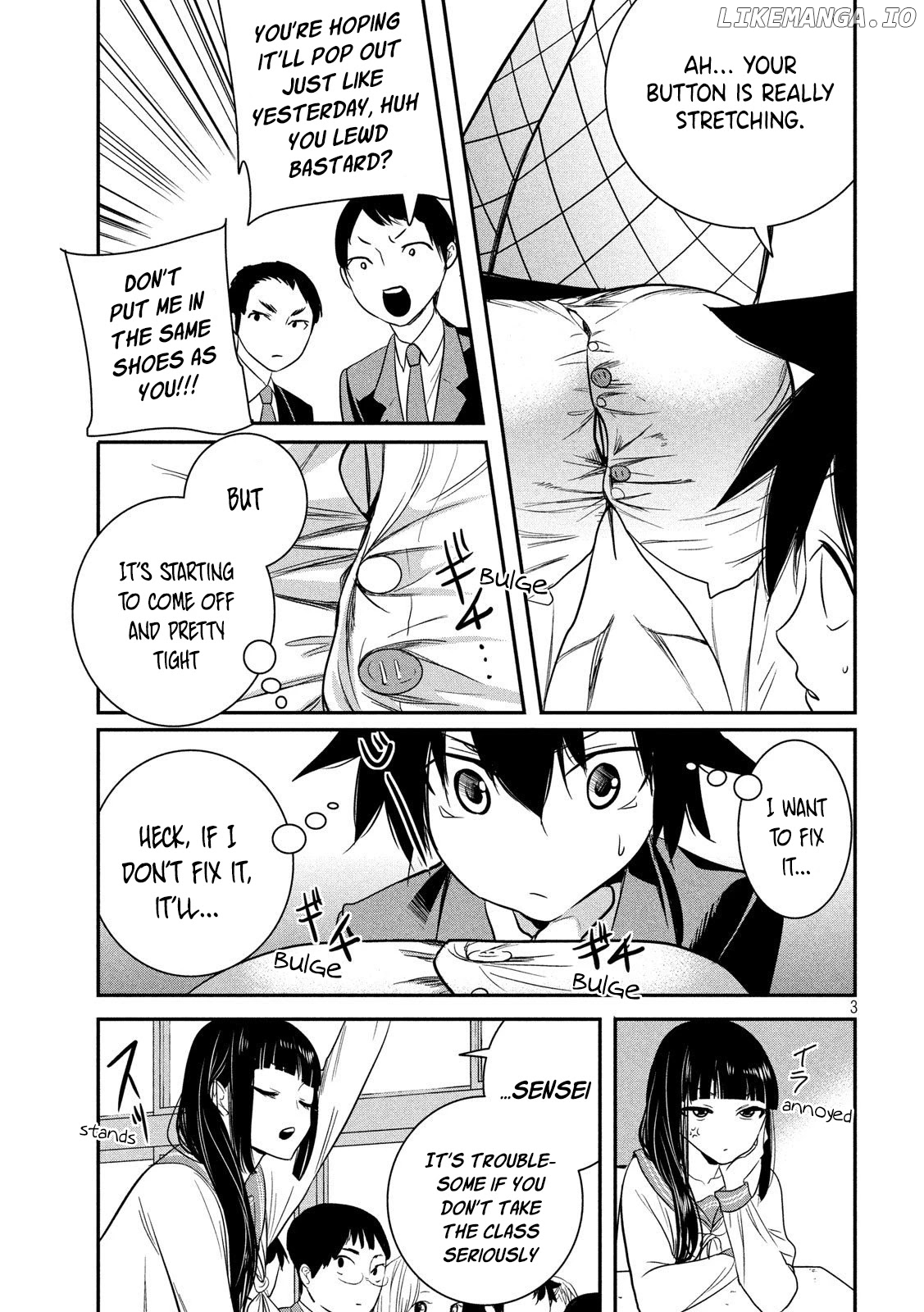 English XX Sensei (Temporary) chapter 3 - page 4