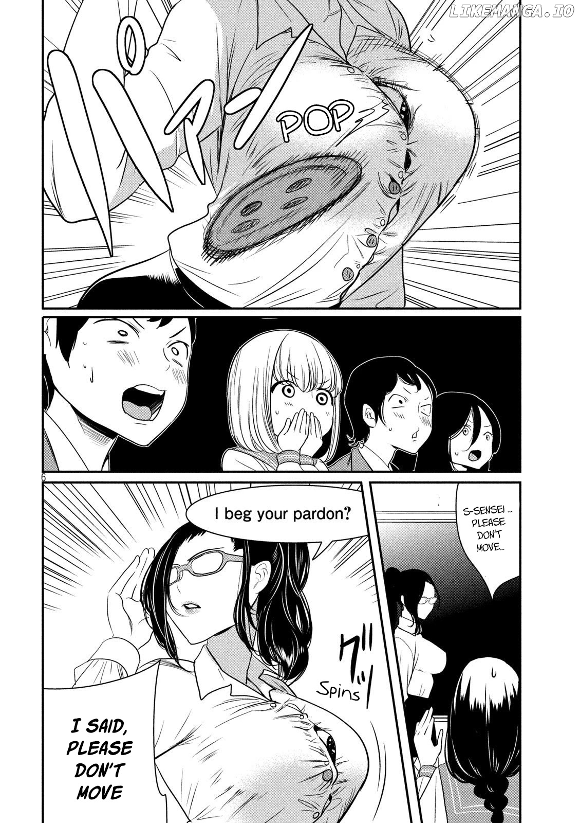 English XX Sensei (Temporary) chapter 3 - page 7