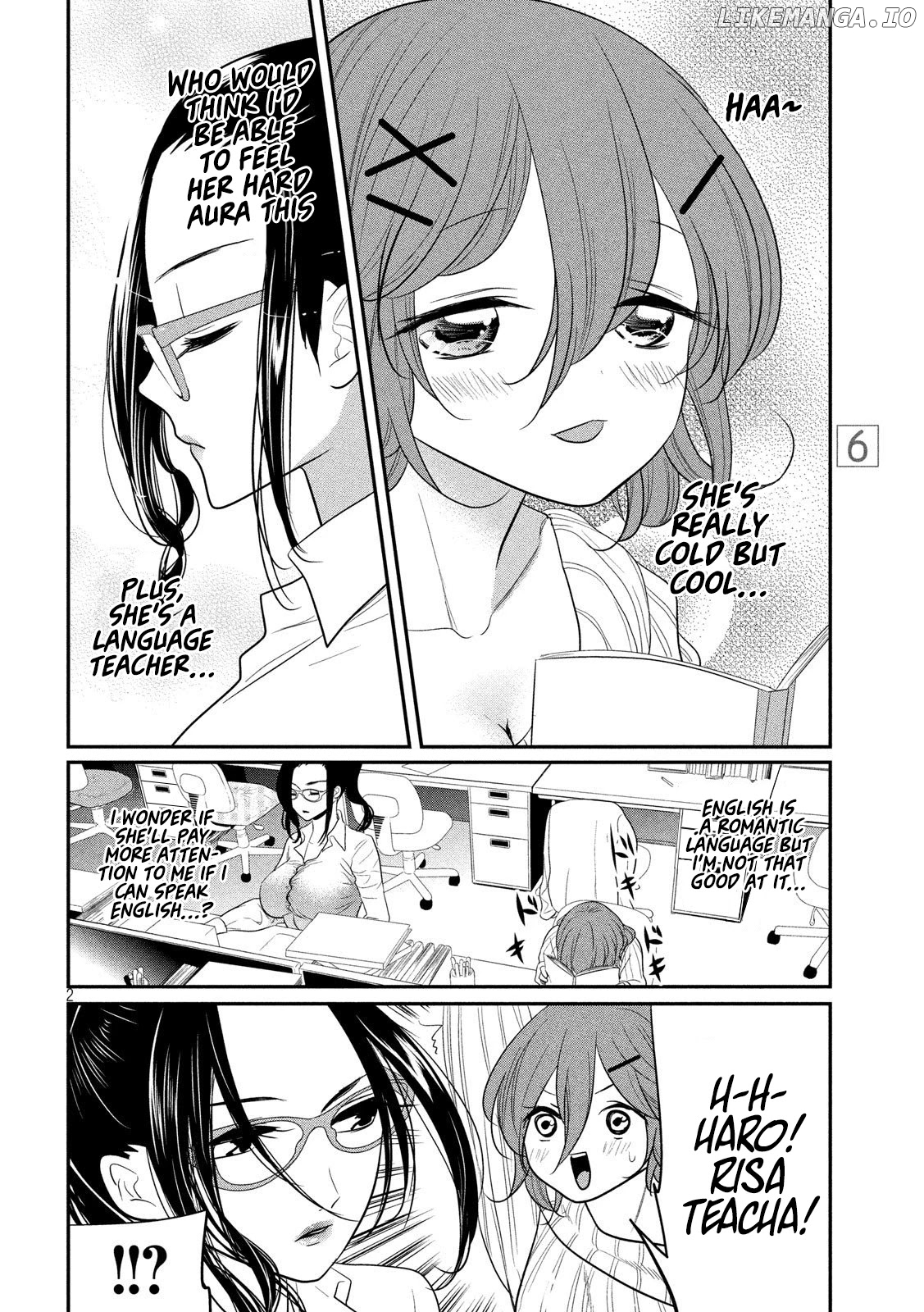 English XX Sensei (Temporary) chapter 6 - page 3