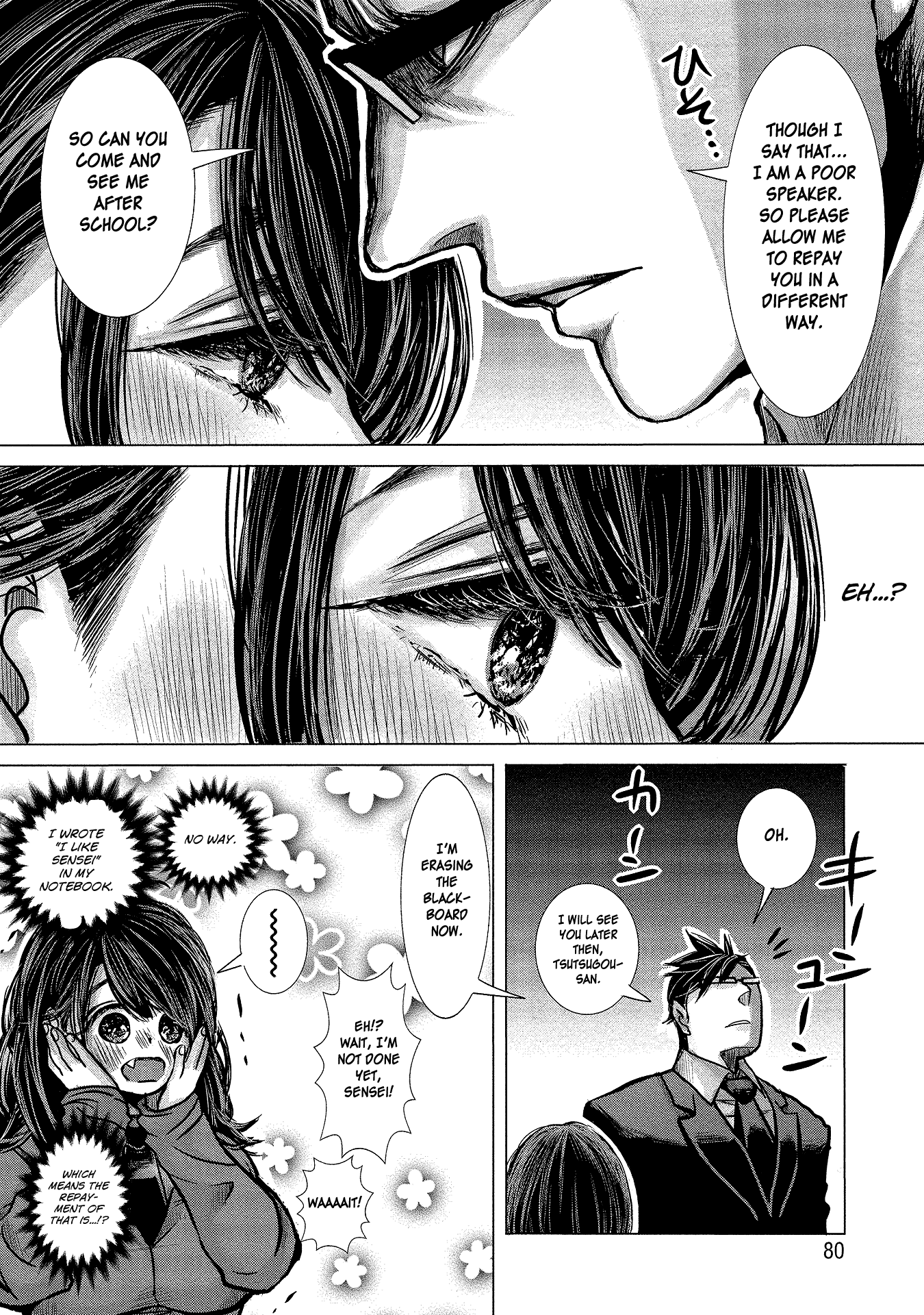 Joshikousei to Seishokusha-san chapter 5 - page 8