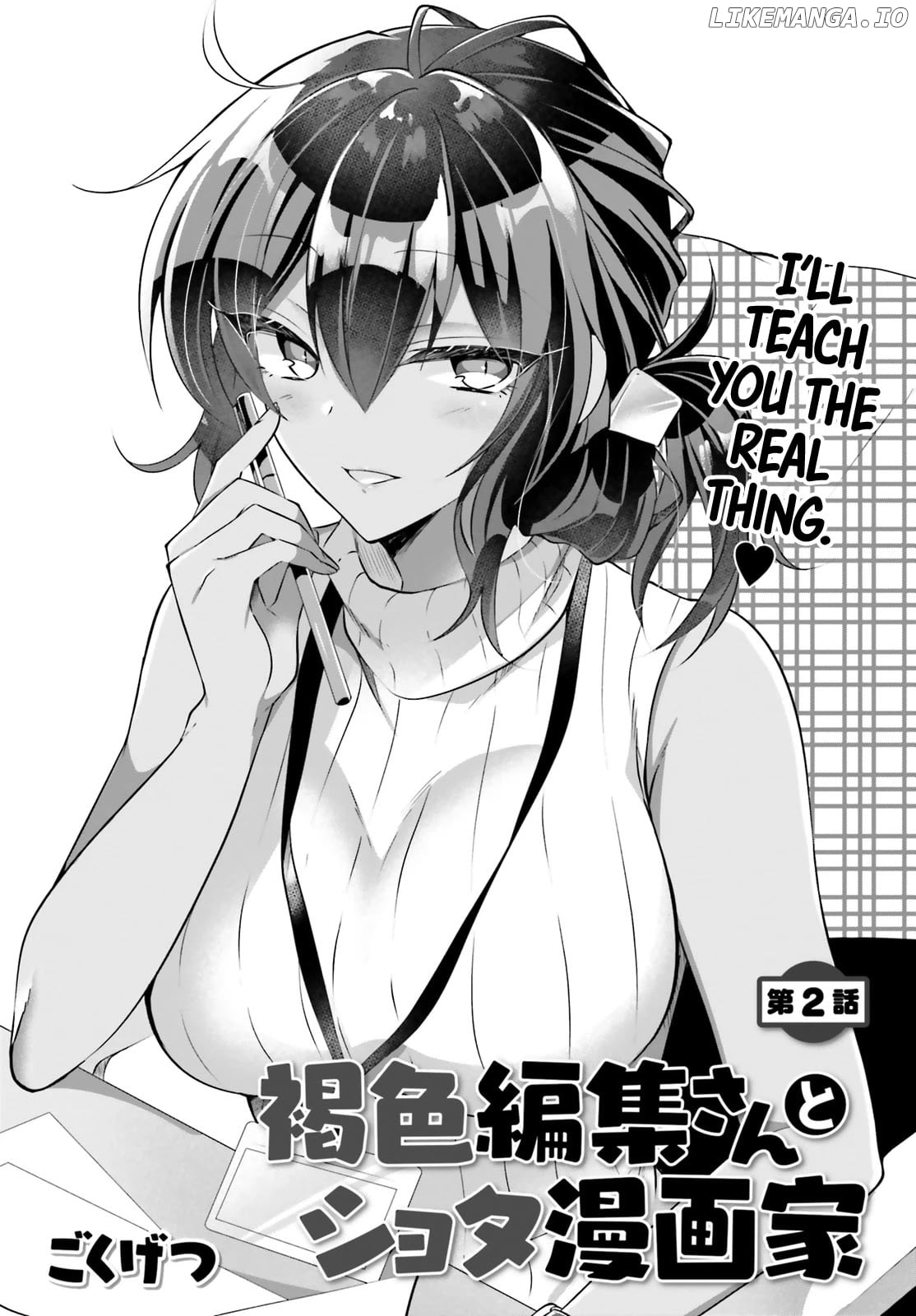 The Dark Brown Editor and the Shota Mangaka chapter 2 - page 5