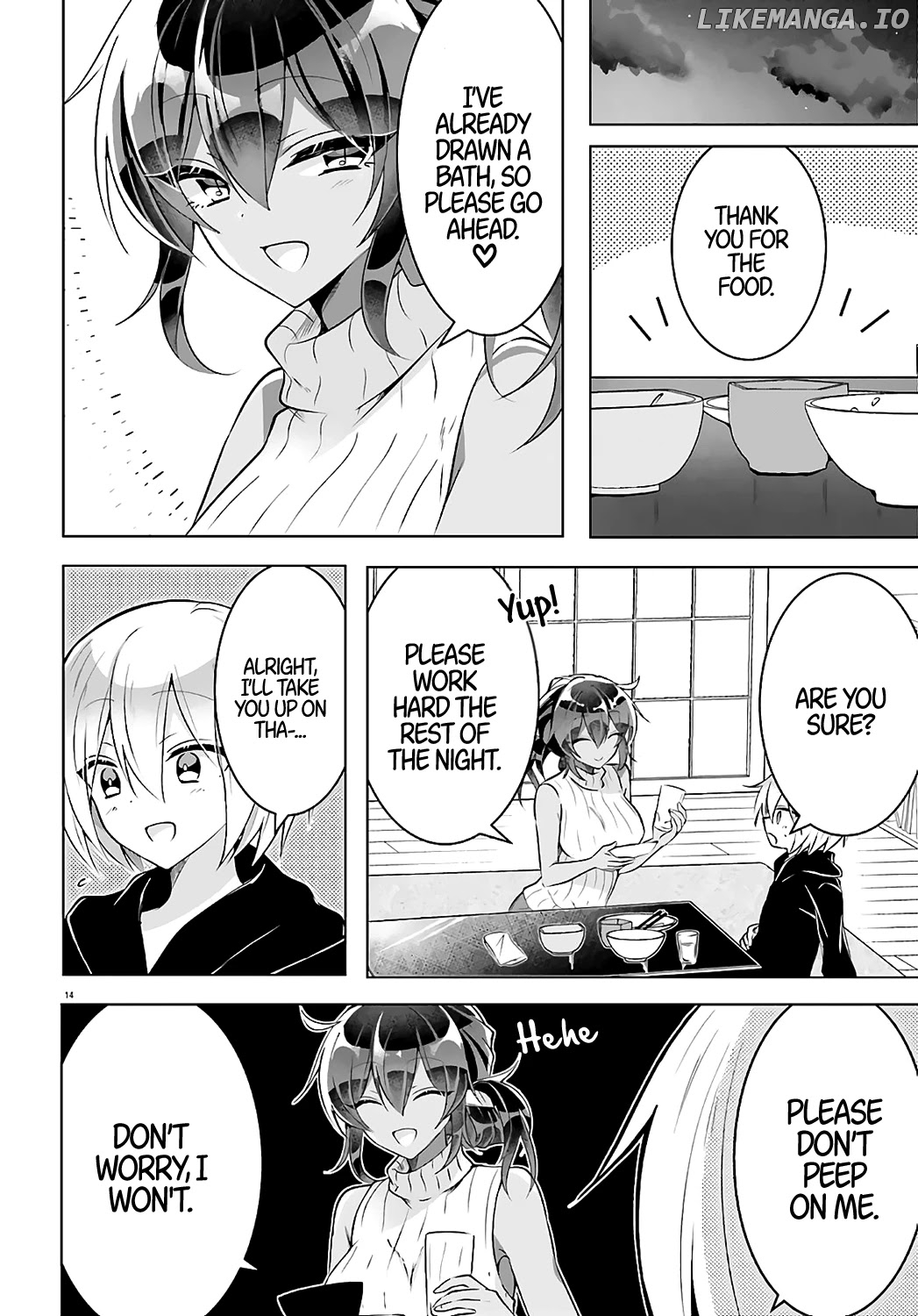 The Dark Brown Editor and the Shota Mangaka chapter 3 - page 14