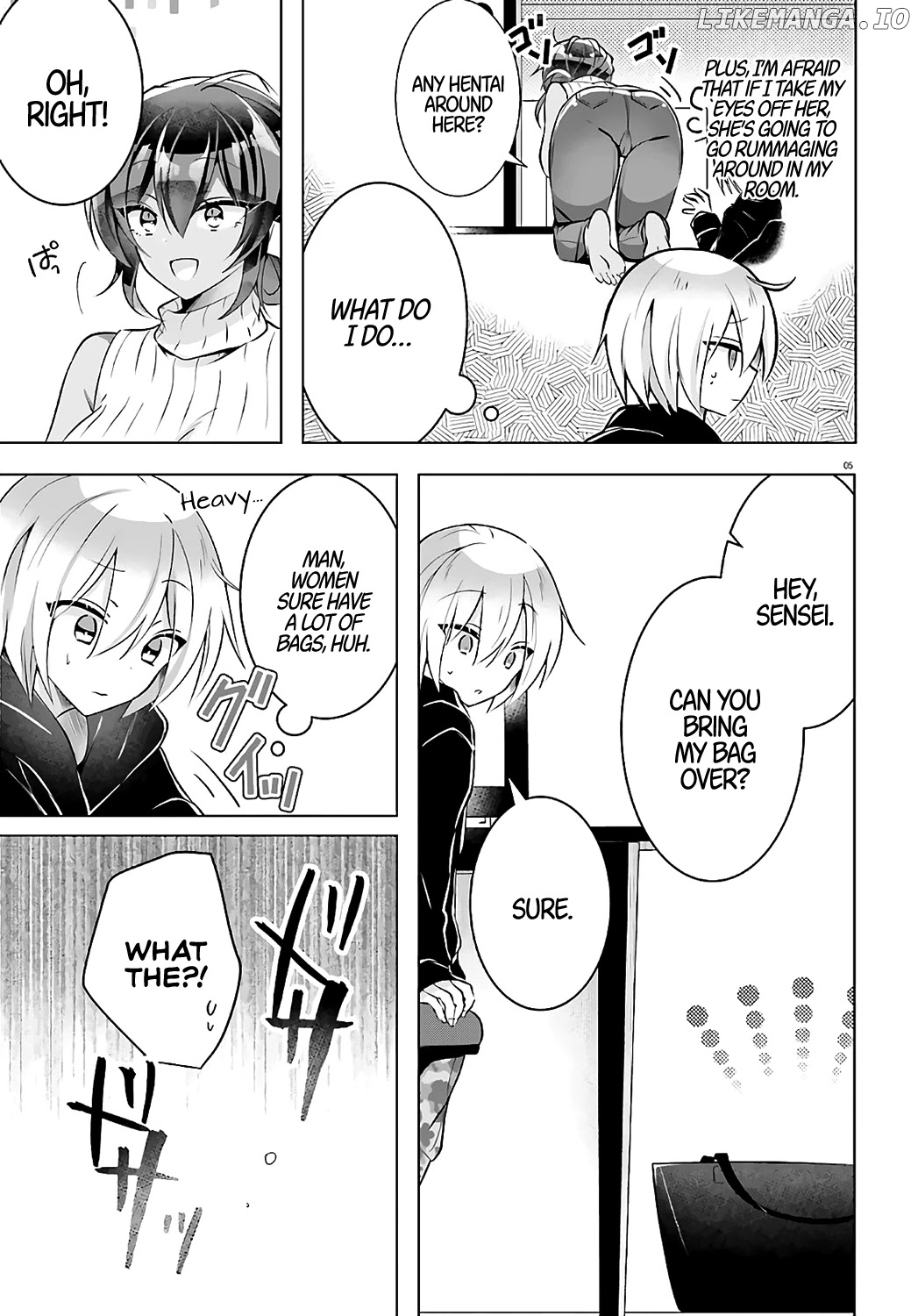 The Dark Brown Editor and the Shota Mangaka chapter 3 - page 5