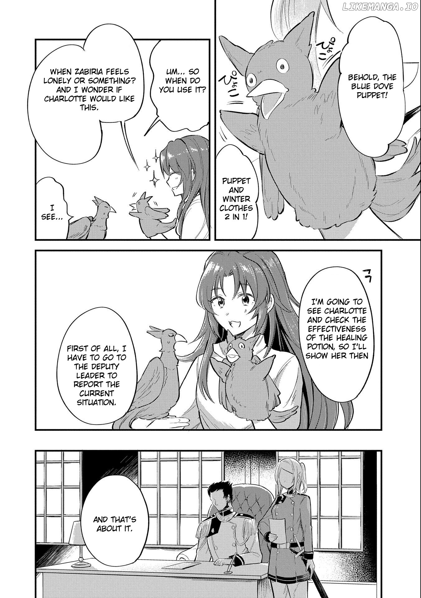 The Reincarnated Great Saint Hides That She's a Saint chapter 9 - page 4