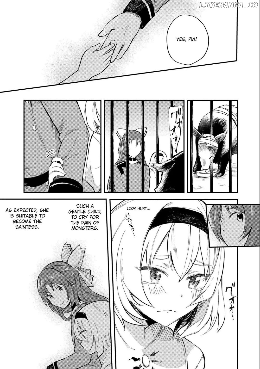 The Reincarnated Great Saint Hides That She's a Saint chapter 8.2 - page 4