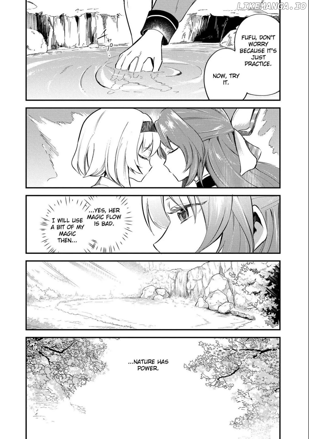 The Reincarnated Great Saint Hides That She's a Saint chapter 8.2 - page 7