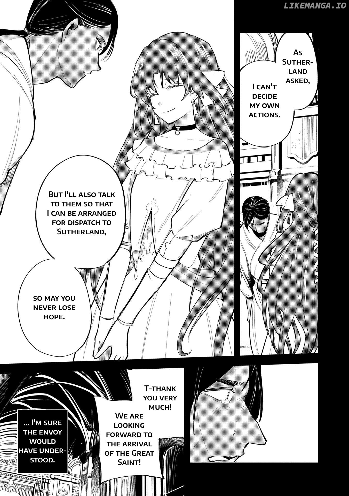 The Reincarnated Great Saint Hides That She's a Saint chapter 28 - page 32