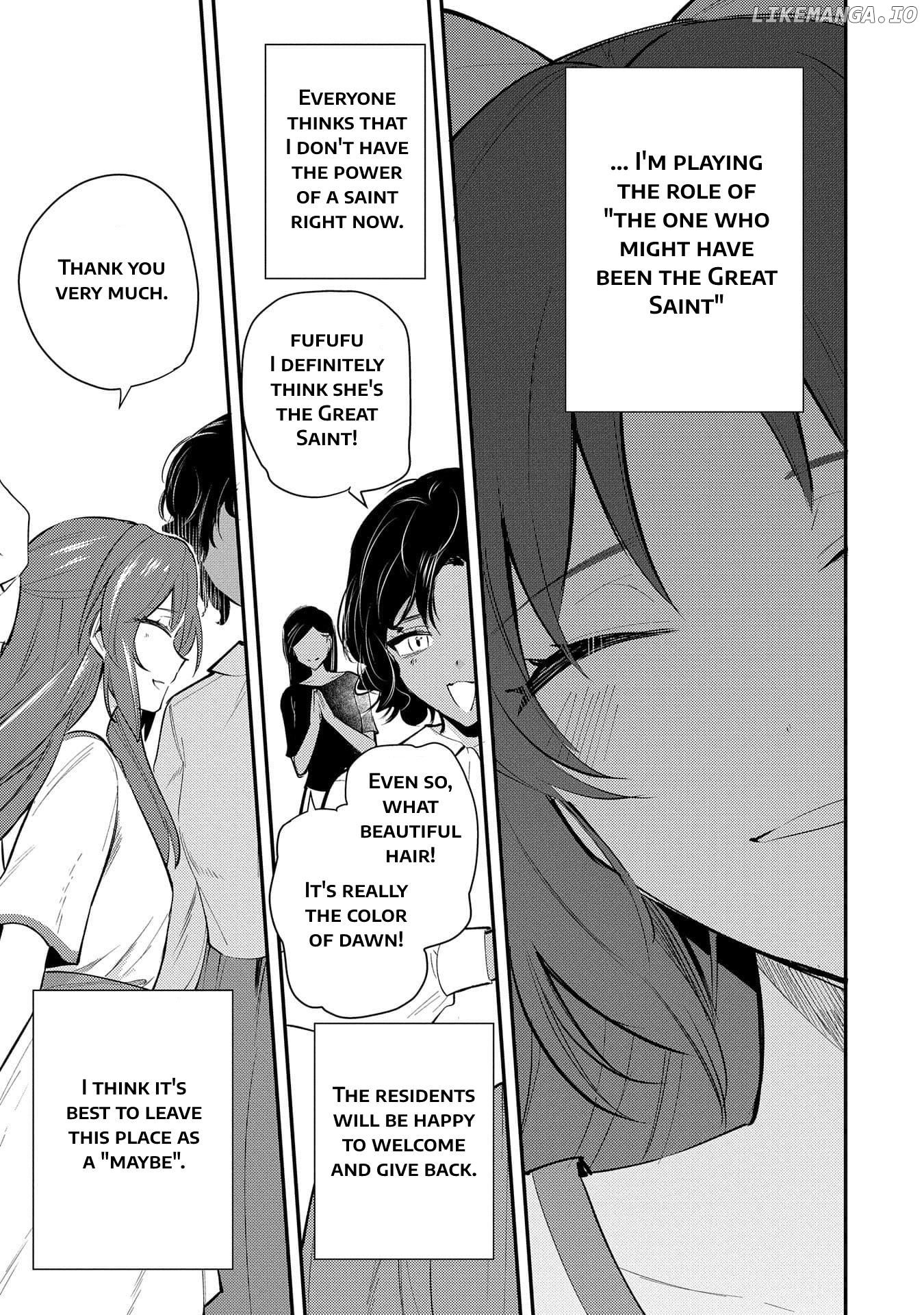 The Reincarnated Great Saint Hides That She's a Saint chapter 27 - page 8