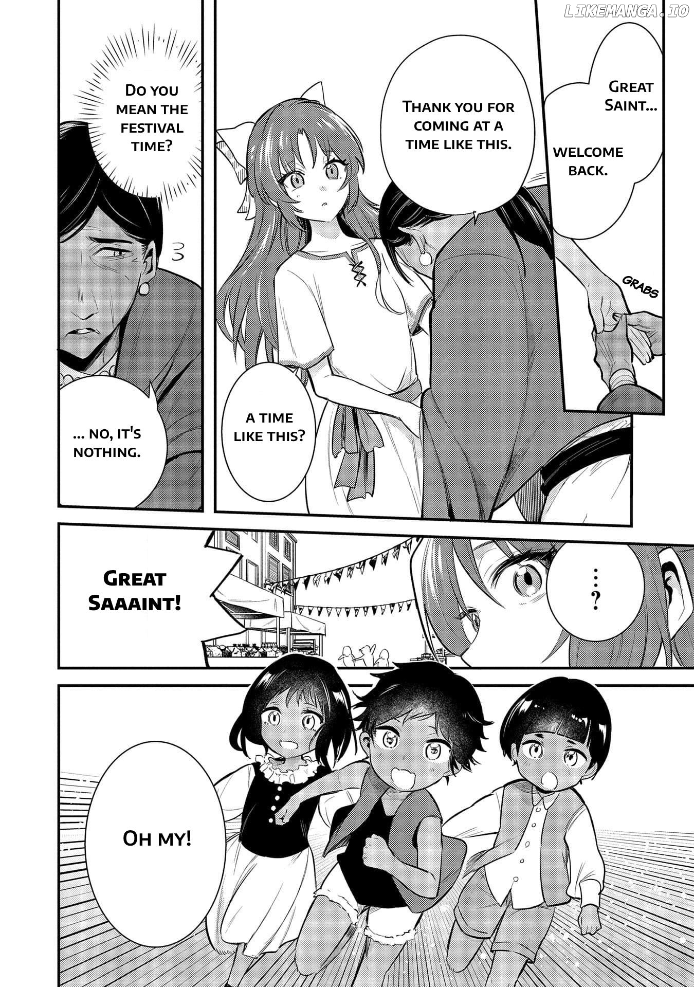 The Reincarnated Great Saint Hides That She's a Saint chapter 27 - page 9