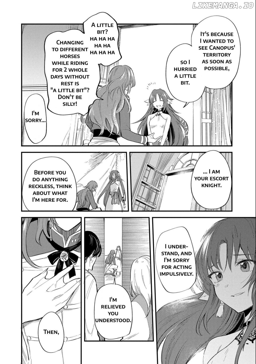 The Reincarnated Great Saint Hides That She's a Saint chapter 21 - page 23