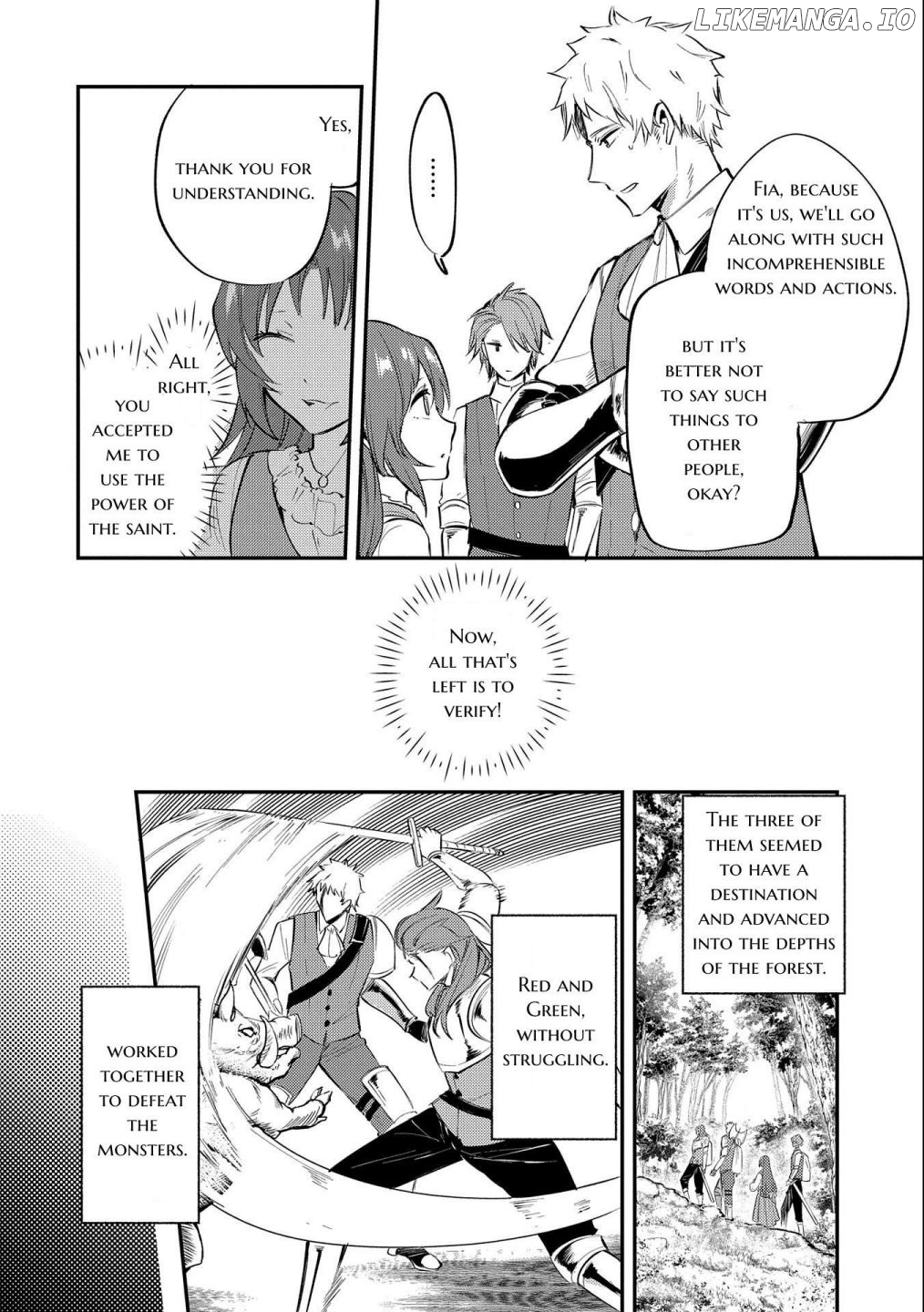 The Reincarnated Great Saint Hides That She's a Saint chapter 19.5 - page 11
