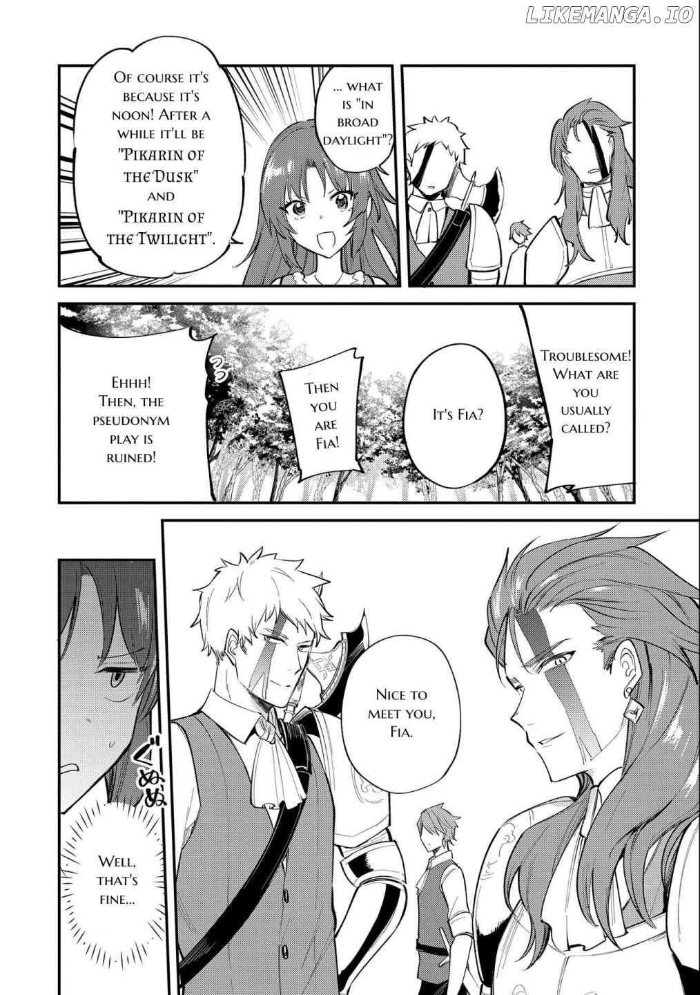 The Reincarnated Great Saint Hides That She's a Saint chapter 19.5 - page 7