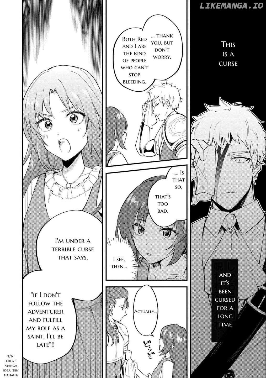 The Reincarnated Great Saint Hides That She's a Saint chapter 19.5 - page 9