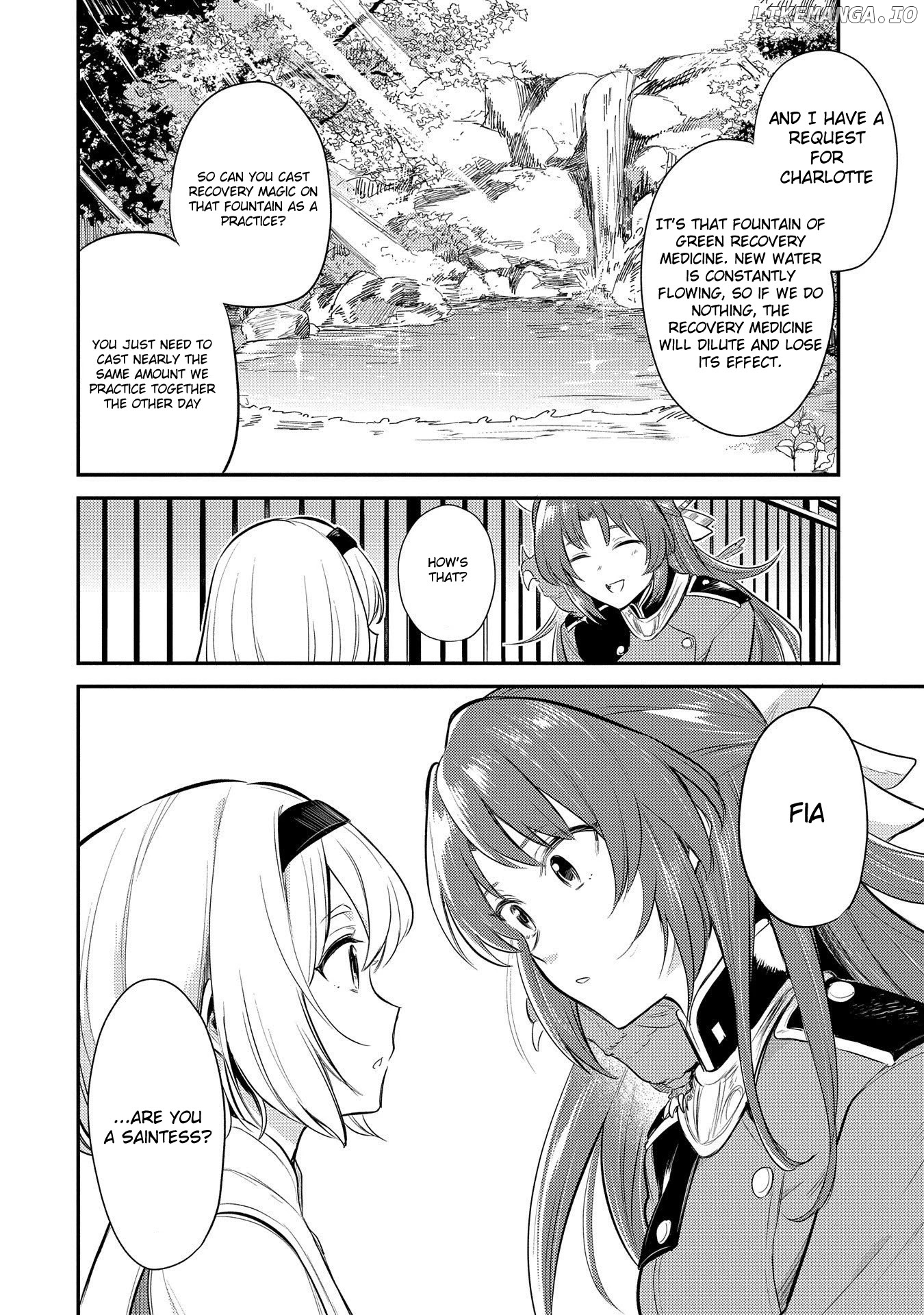 The Reincarnated Great Saint Hides That She's a Saint chapter 10 - page 6