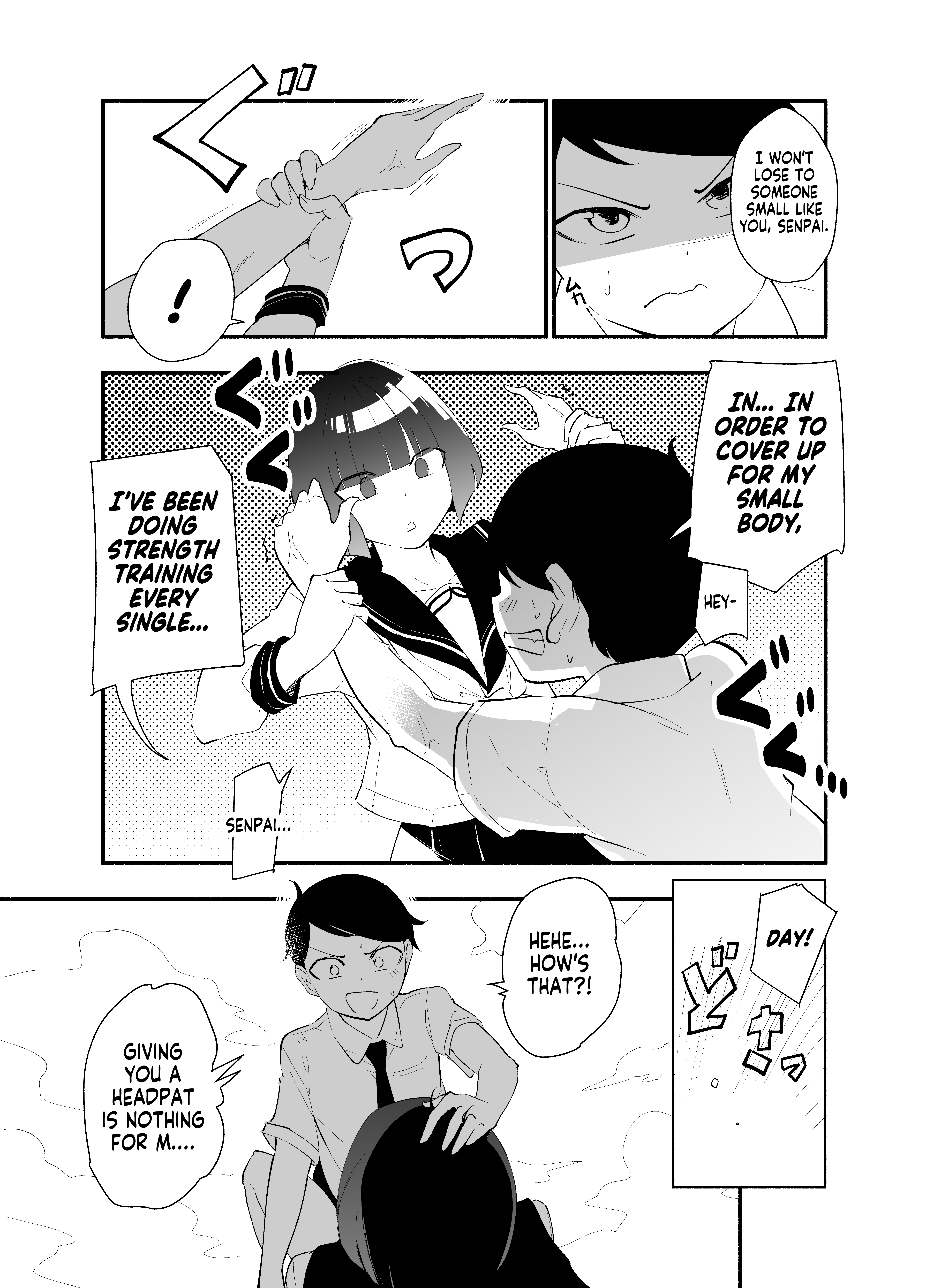Until The Tall Kouhai (♀) And The Short Senpai (♂) Relationship Develops Into Romance chapter 1 - page 6