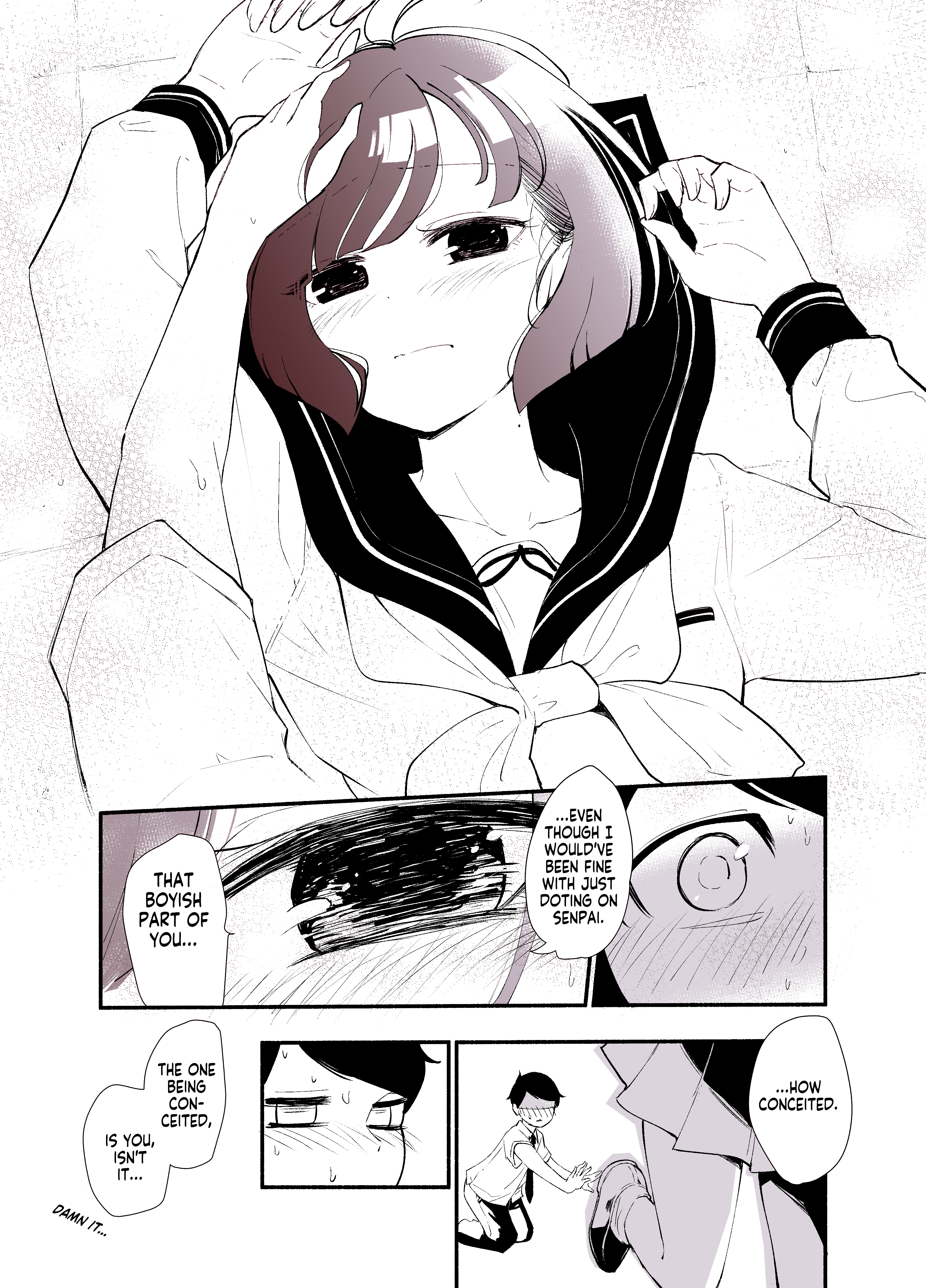 Until The Tall Kouhai (♀) And The Short Senpai (♂) Relationship Develops Into Romance chapter 1 - page 7