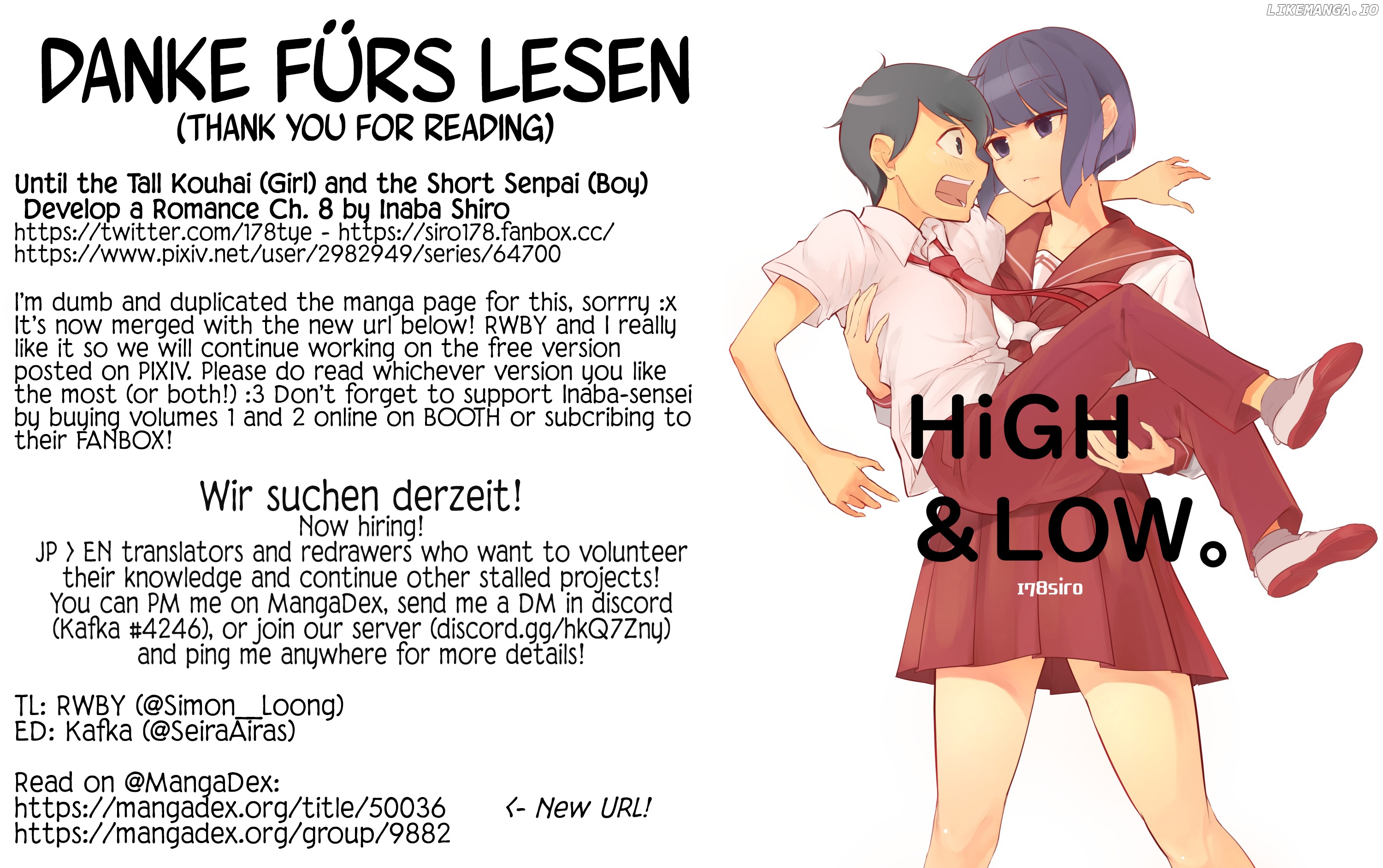 Until The Tall Kouhai (♀) And The Short Senpai (♂) Relationship Develops Into Romance chapter 8 - page 9