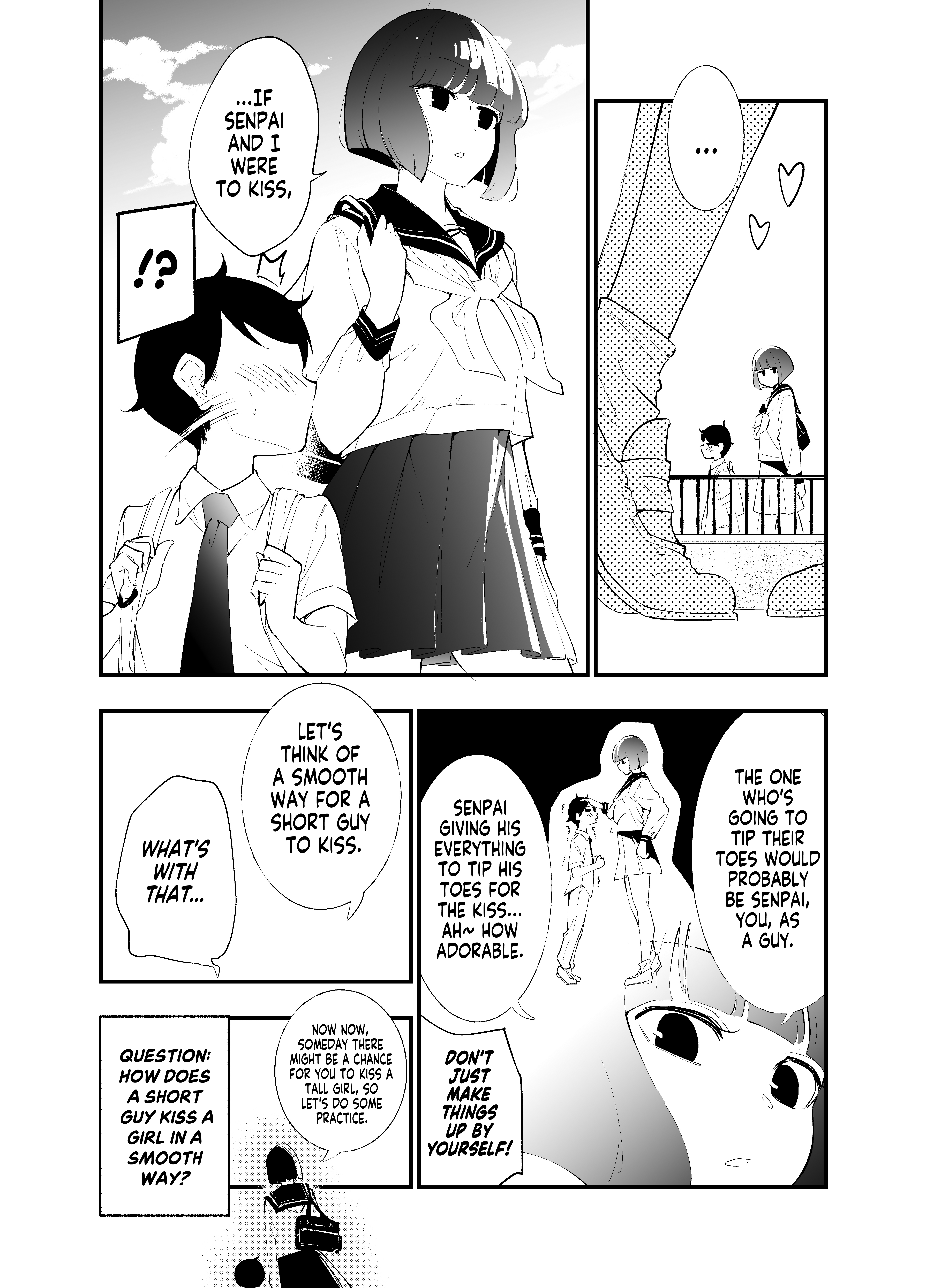Until The Tall Kouhai (♀) And The Short Senpai (♂) Relationship Develops Into Romance chapter 3 - page 2
