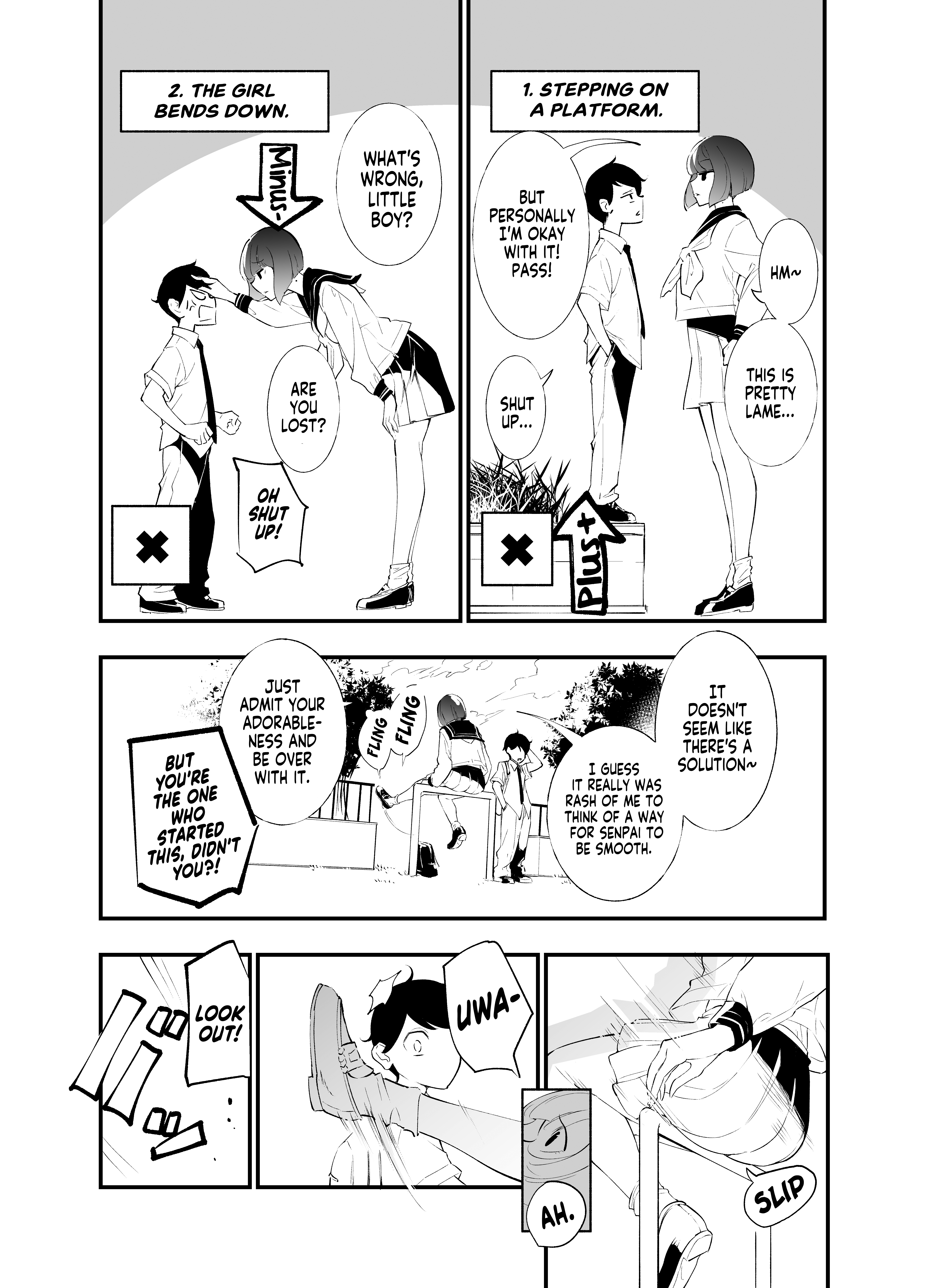 Until The Tall Kouhai (♀) And The Short Senpai (♂) Relationship Develops Into Romance chapter 3 - page 3