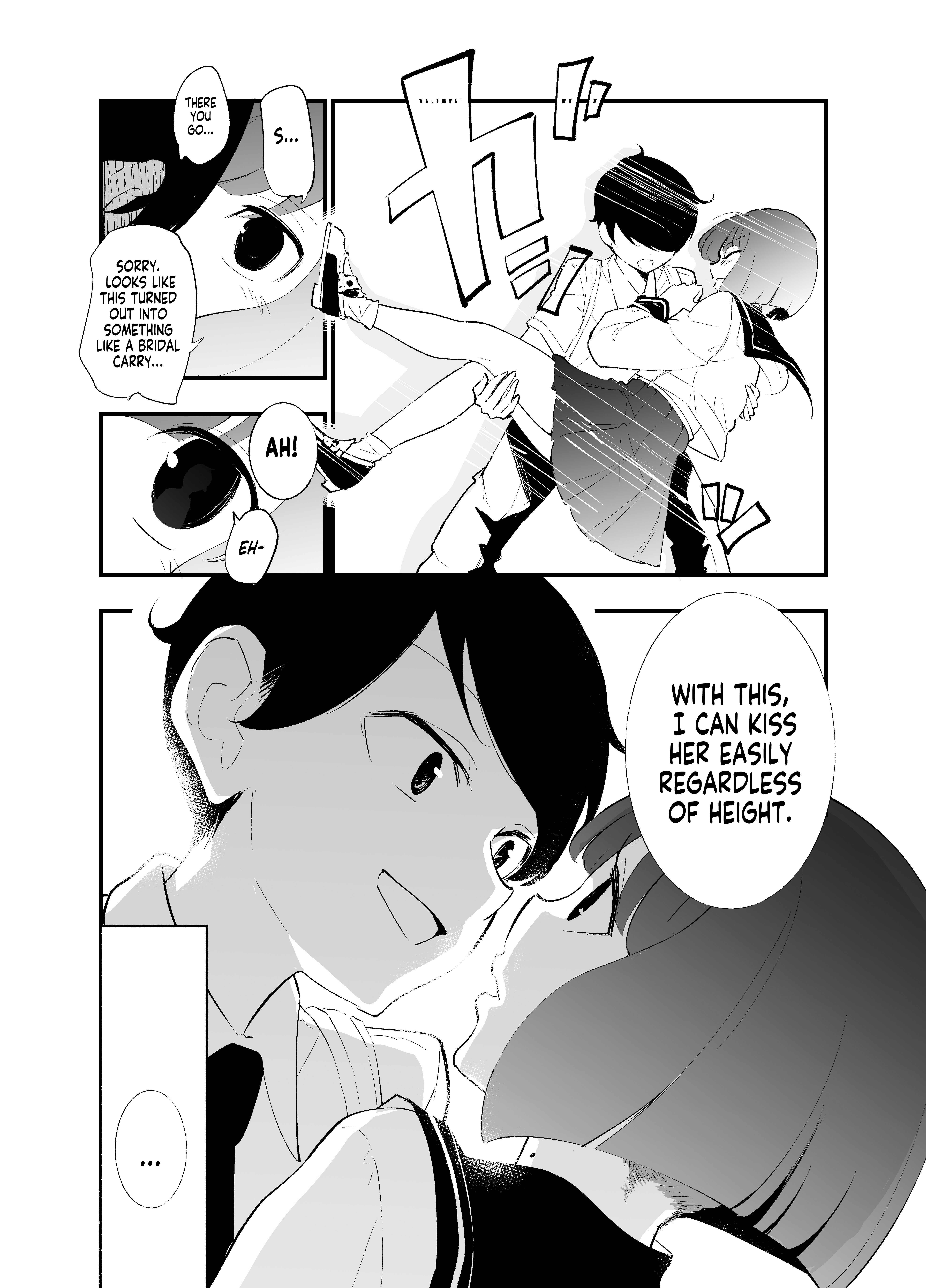 Until The Tall Kouhai (♀) And The Short Senpai (♂) Relationship Develops Into Romance chapter 3 - page 4