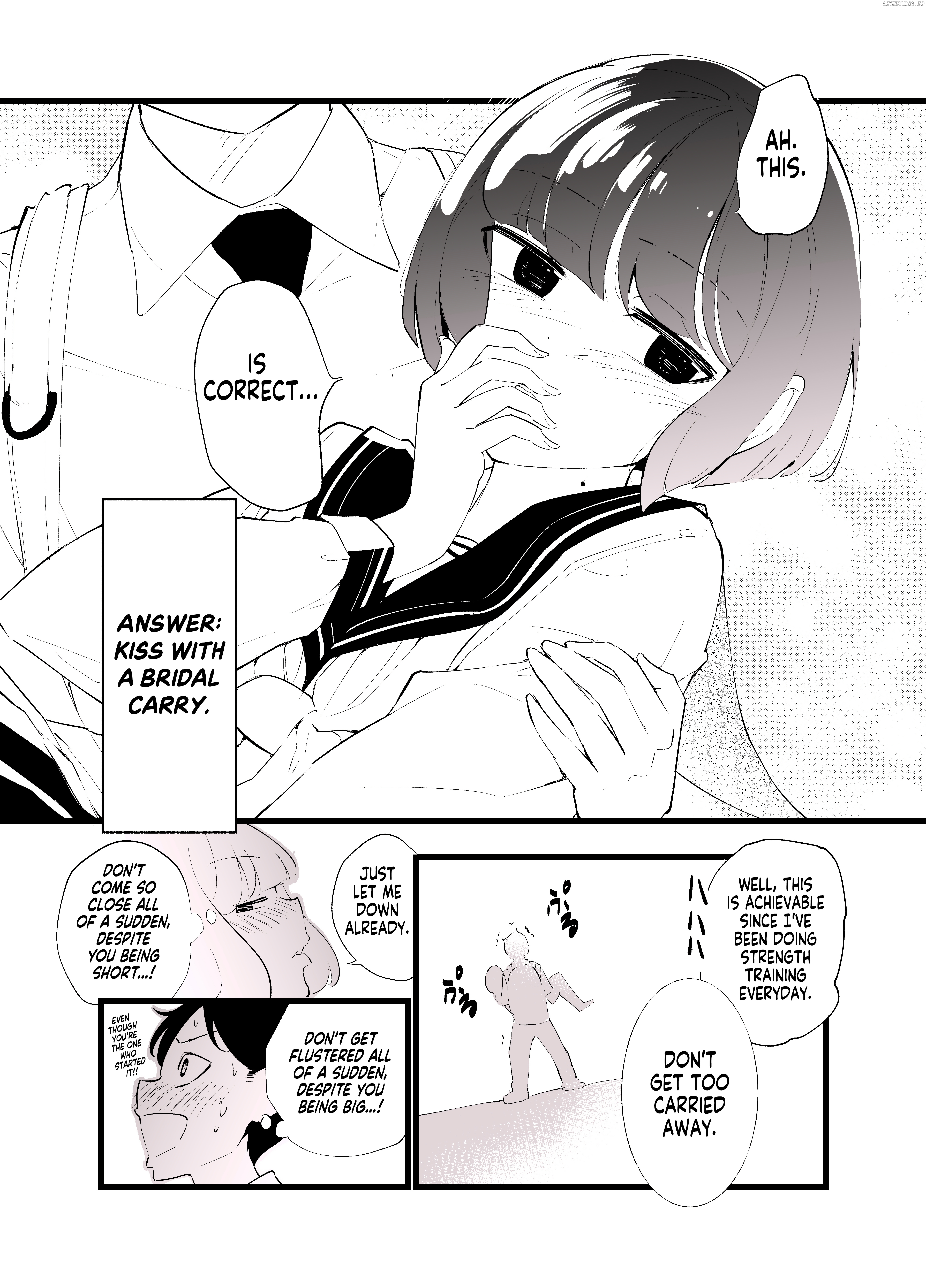 Until The Tall Kouhai (♀) And The Short Senpai (♂) Relationship Develops Into Romance chapter 3 - page 5