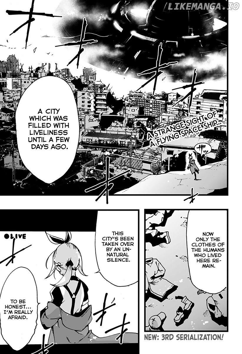Amateur E-girl Streaming a Space War chapter 3 - page 2