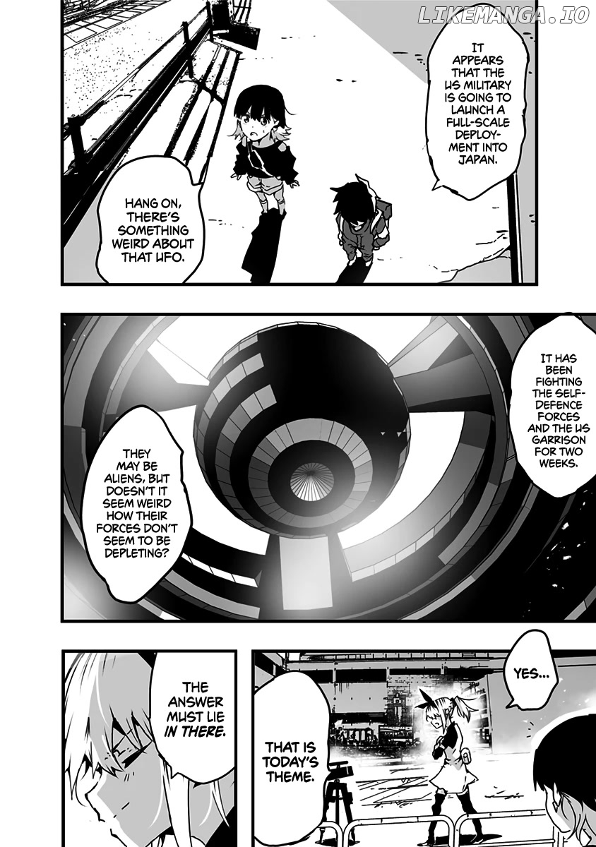 Amateur E-girl Streaming a Space War chapter 8 - page 2