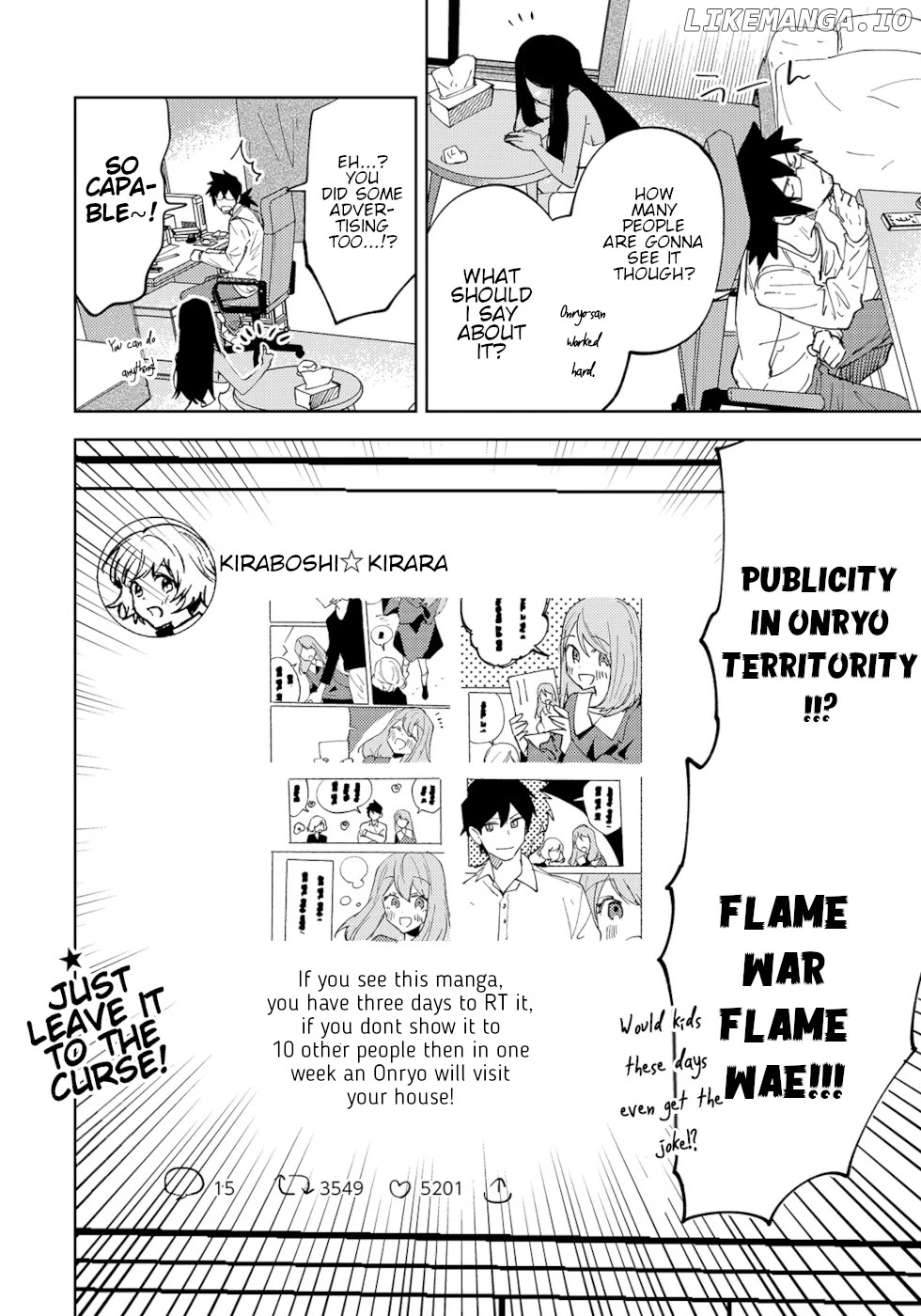 The Unpopular Mangaka And The Helpful Ghost chapter 36 - page 4