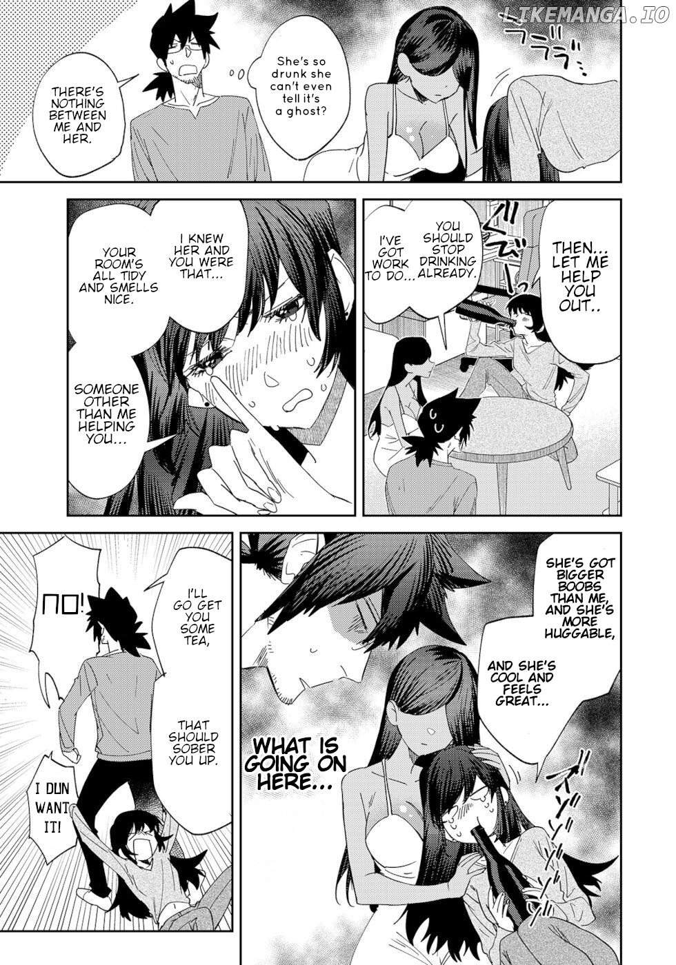 The Unpopular Mangaka And The Helpful Ghost chapter 17 - page 3