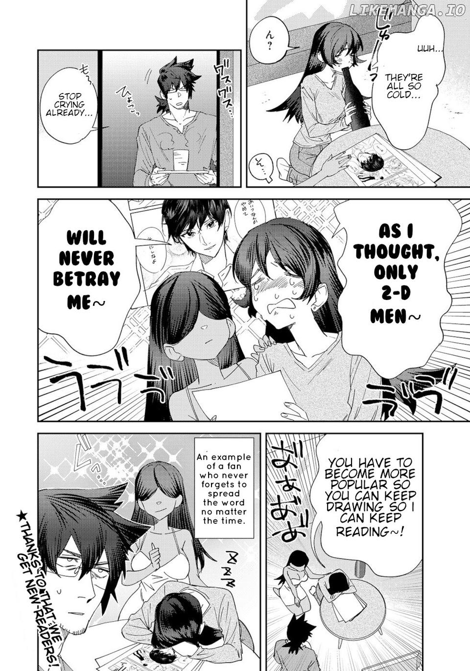 The Unpopular Mangaka And The Helpful Ghost chapter 17 - page 4