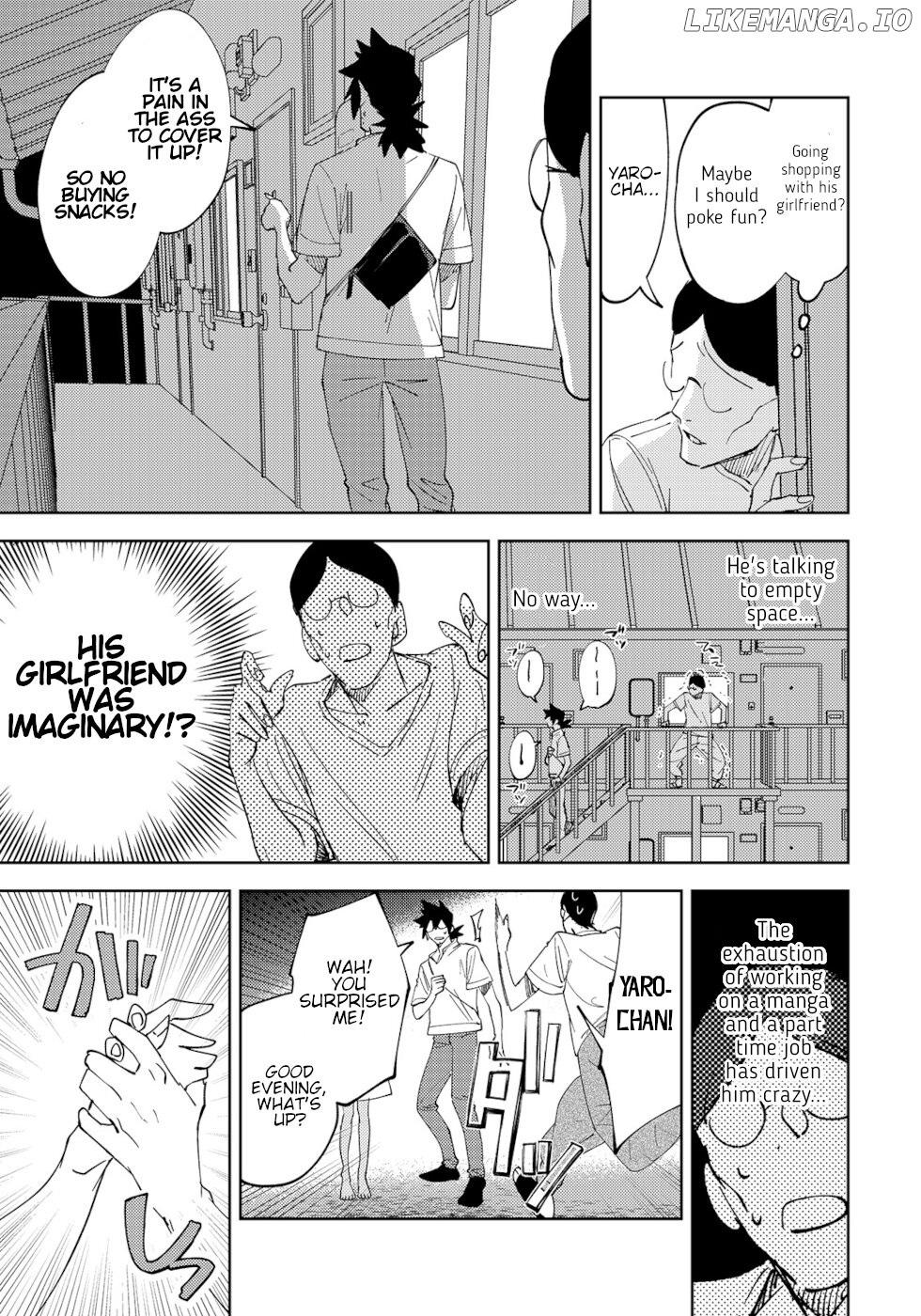 The Unpopular Mangaka And The Helpful Ghost chapter 34 - page 3