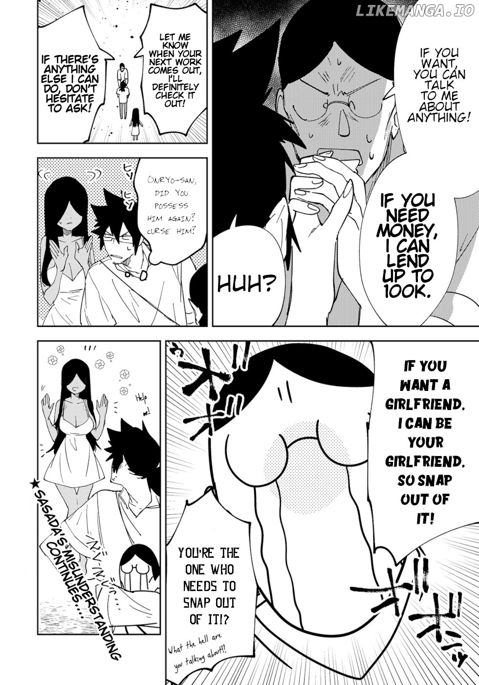 The Unpopular Mangaka And The Helpful Ghost chapter 34 - page 4