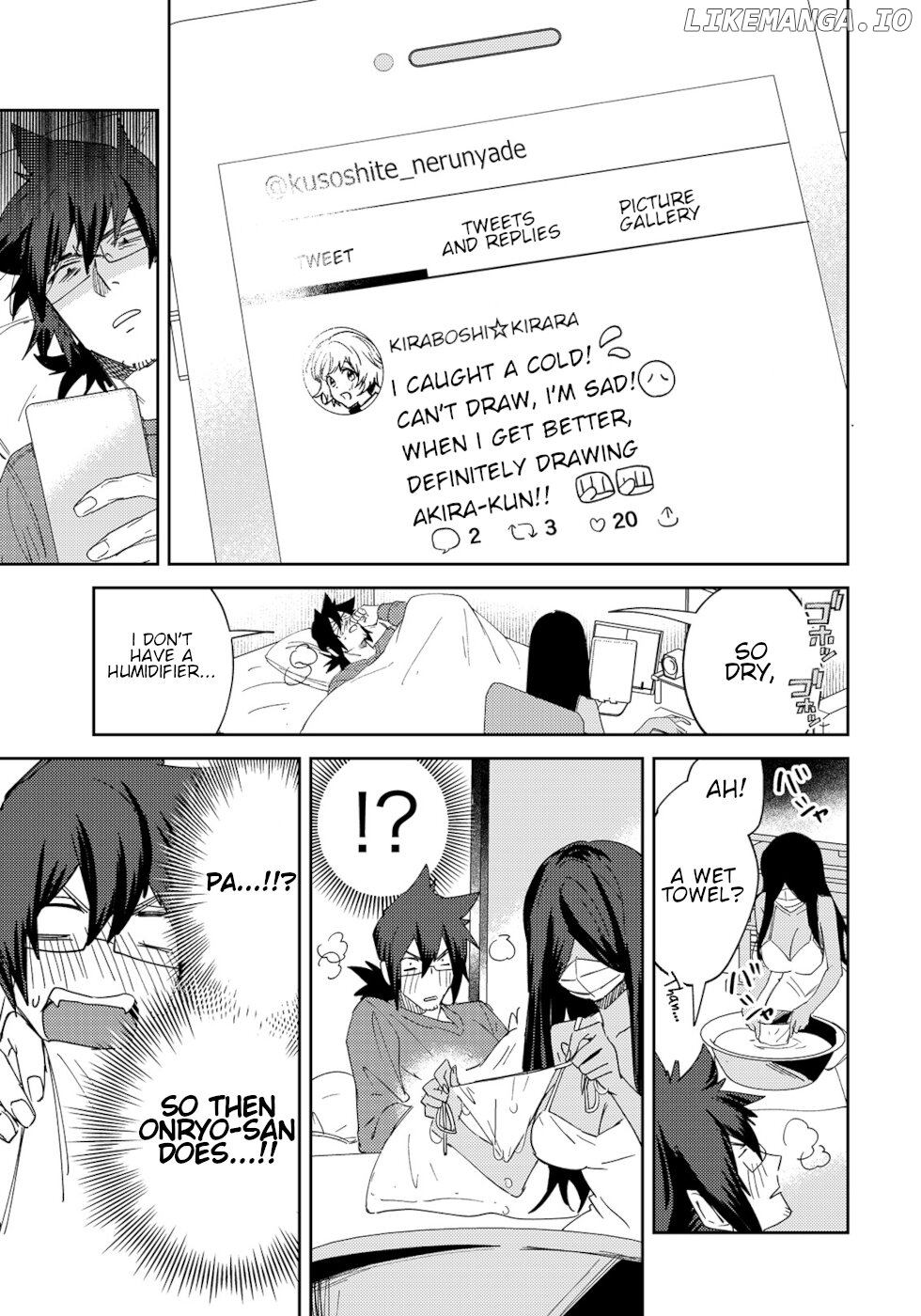 The Unpopular Mangaka And The Helpful Ghost chapter 25 - page 3