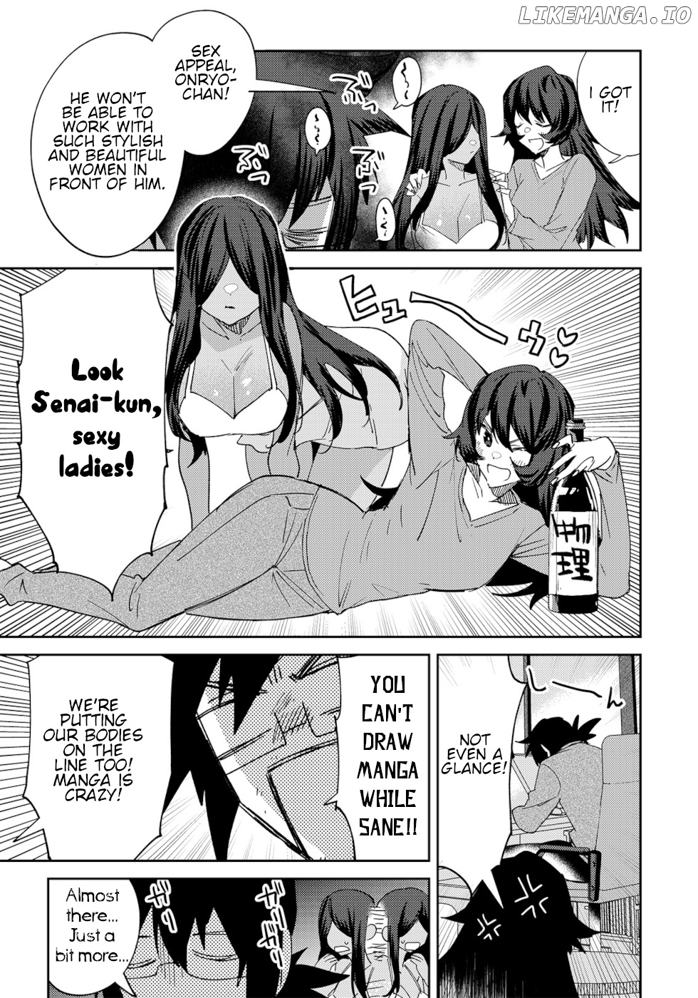 The Unpopular Mangaka And The Helpful Ghost chapter 26 - page 3