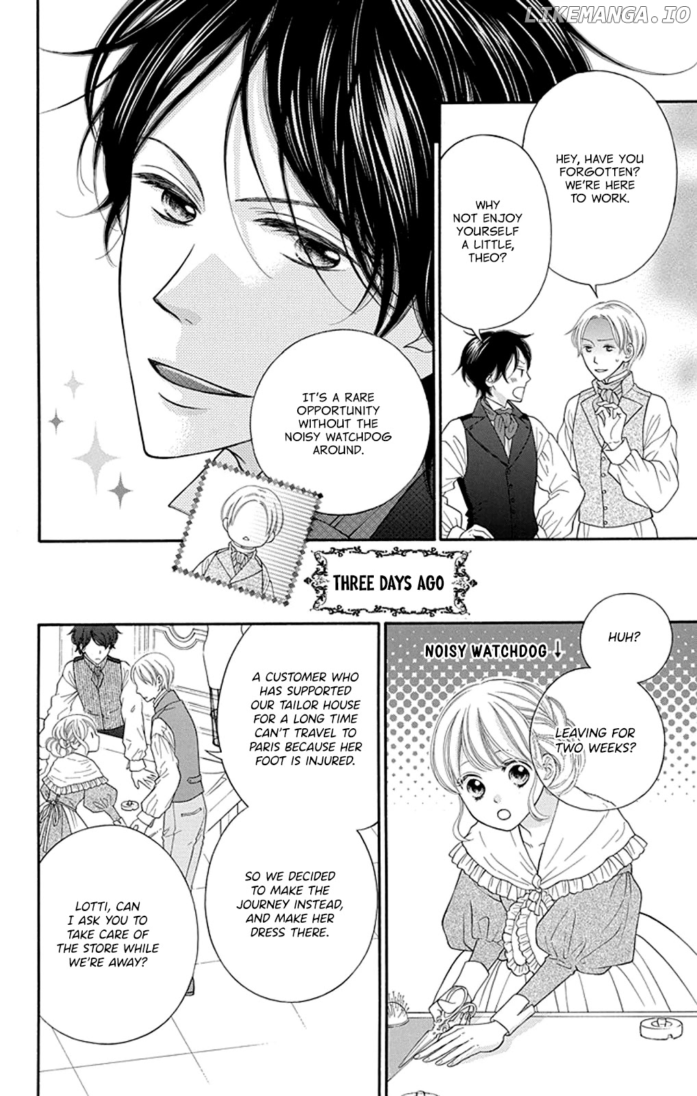 Kuchurieru to Akai Ito chapter 4 - page 8