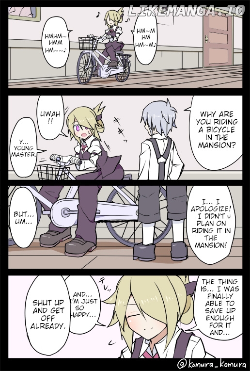 Female Butler Gamone-san chapter 5 - page 1