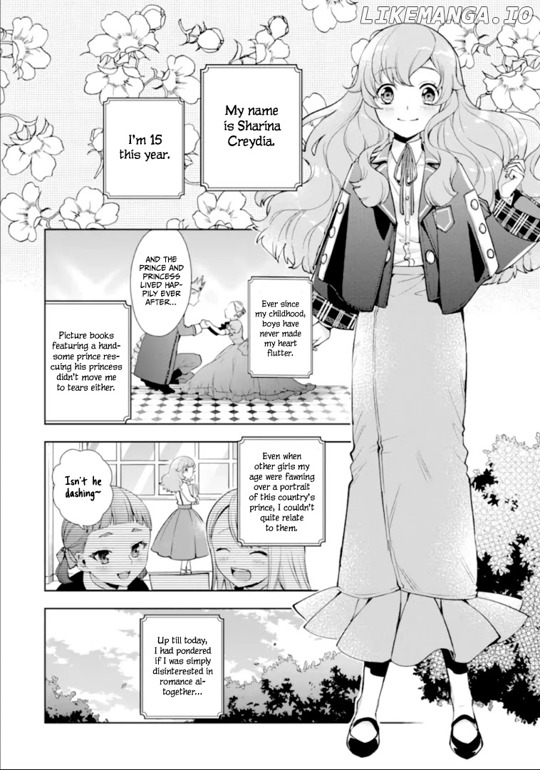 The Noble Girl With a Crush on a Plain and Studious Guy Finds the Arrogant Prince to be a Nuisance chapter 1.1 - page 4