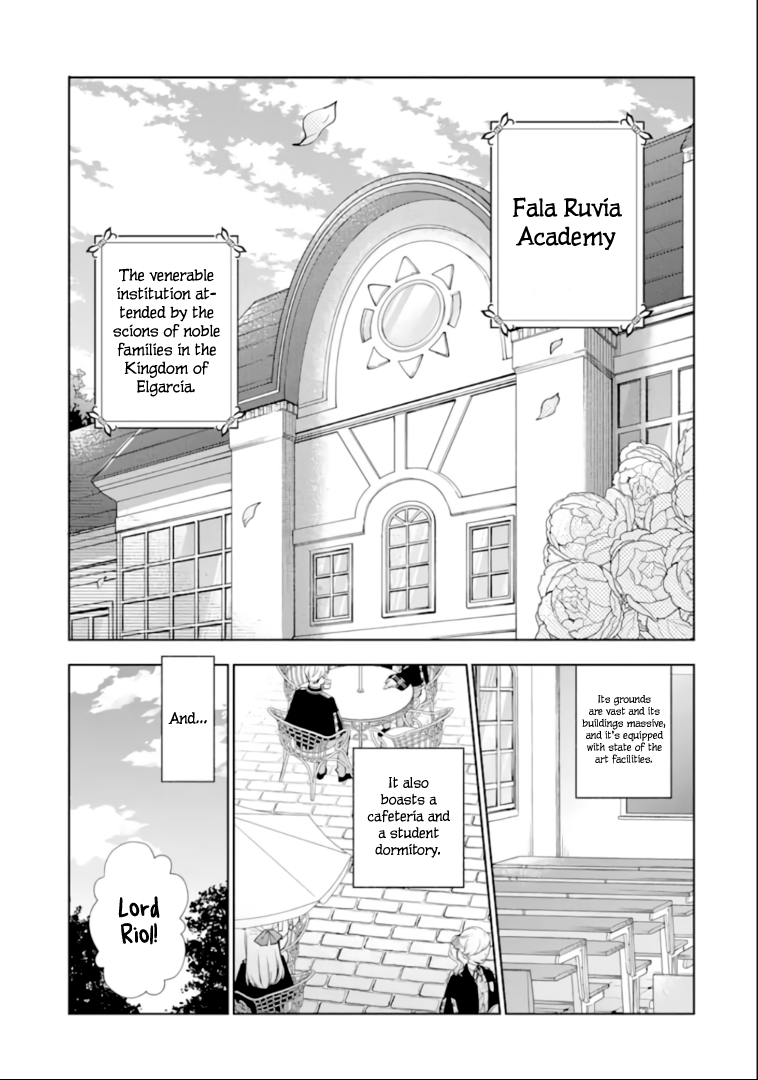 The Noble Girl With a Crush on a Plain and Studious Guy Finds the Arrogant Prince to be a Nuisance chapter 1.1 - page 5