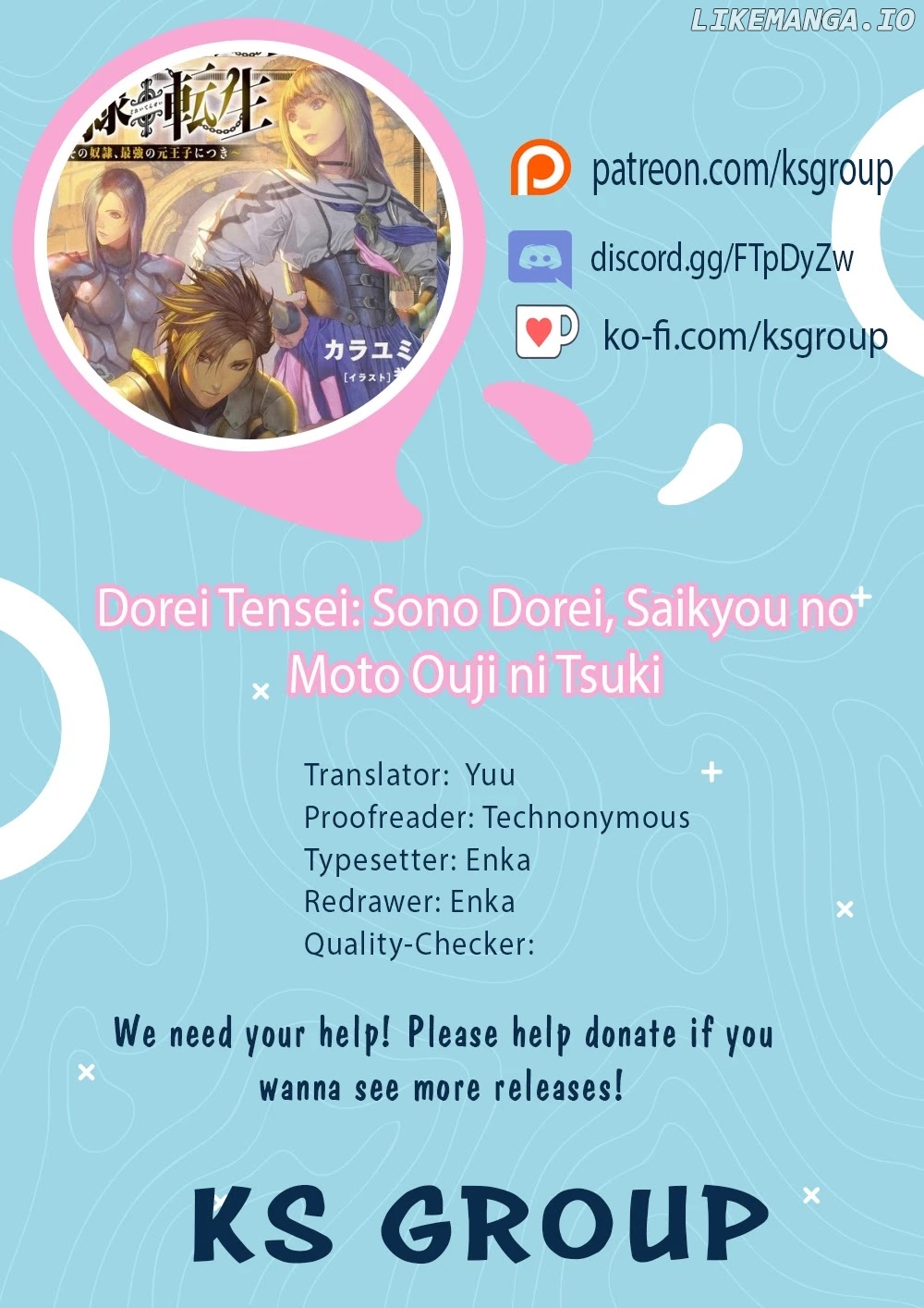 Dorei Tensei: Sono Dorei, Saikyou no Moto Ouji ni Tsuki chapter 7 - page 1