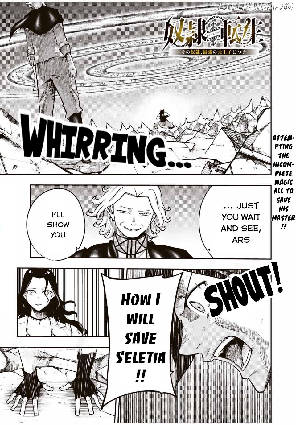 Dorei Tensei: Sono Dorei, Saikyou no Moto Ouji ni Tsuki chapter 112 - page 2