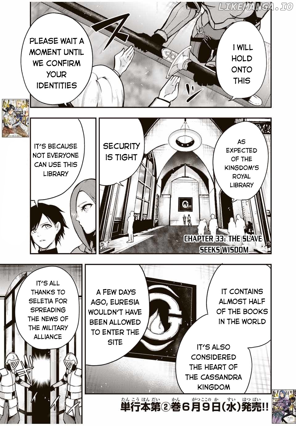 Dorei Tensei: Sono Dorei, Saikyou no Moto Ouji ni Tsuki chapter 33 - page 2