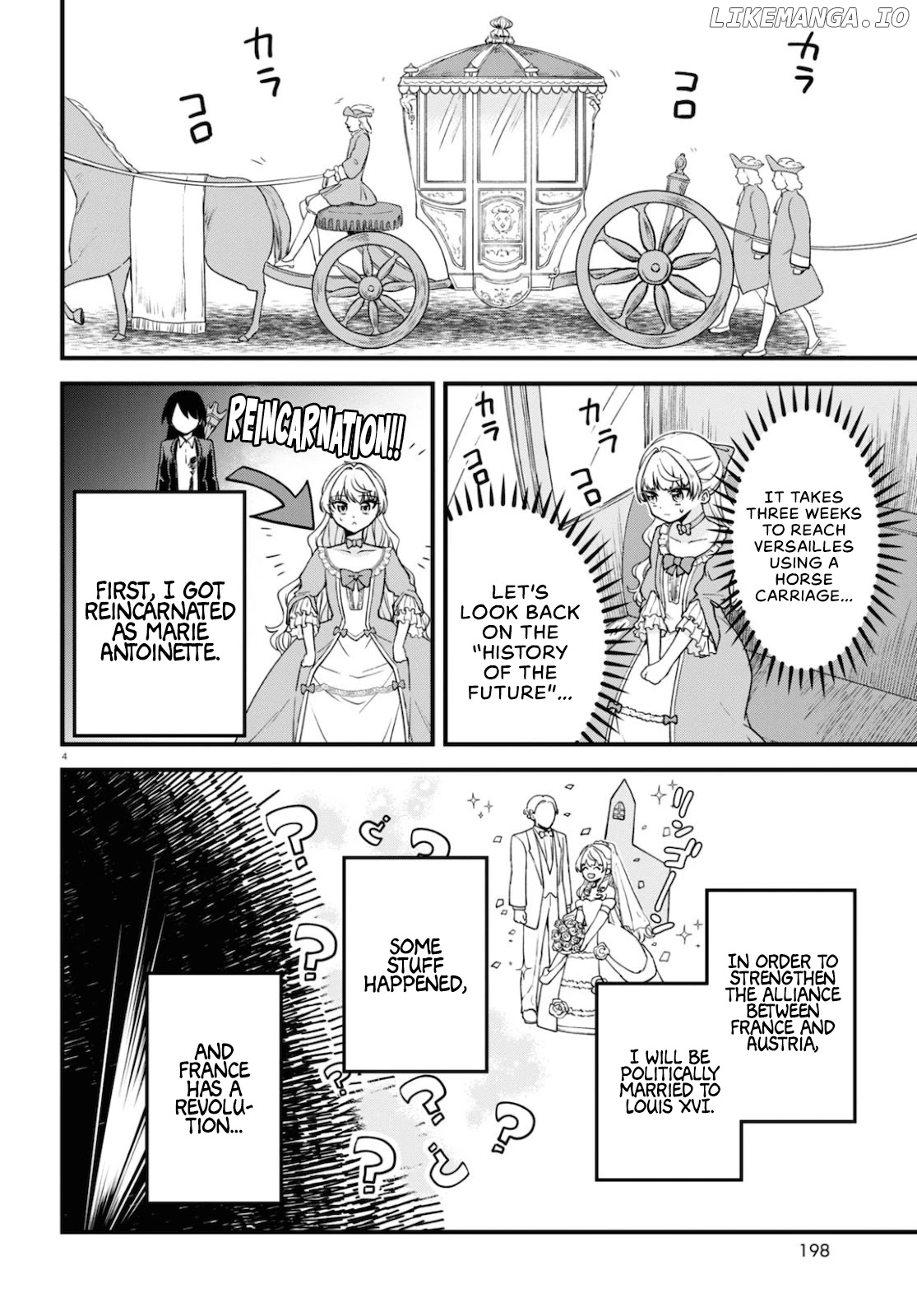 Akuyaku Reijou Ni Tensei Shita Hazu Ga Marie Antoinette Deshita chapter 2 - page 4