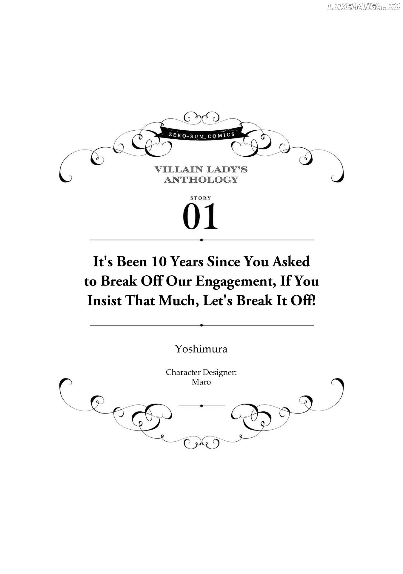 It's Been 10 Years Since You Asked to Break Off Our Engagement, If You Insist That Much, Let's Break it Off! chapter 1 - page 4