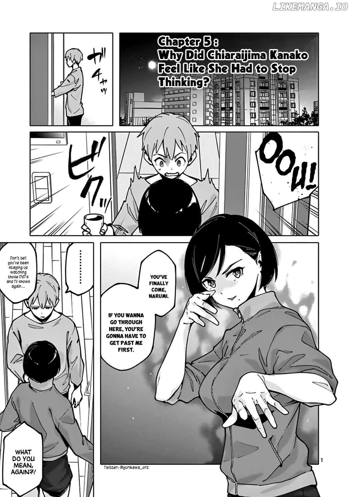 Chiaraijima Kanako wa naze ○○ suru no ka? chapter 5 - page 1