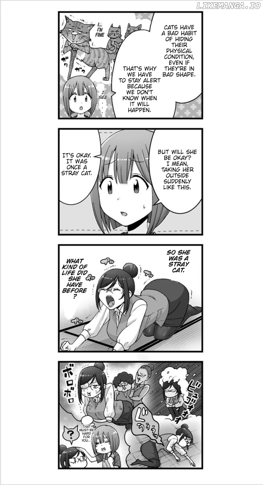 Neko ga OL ni miete komarimasu chapter 4.1 - page 2