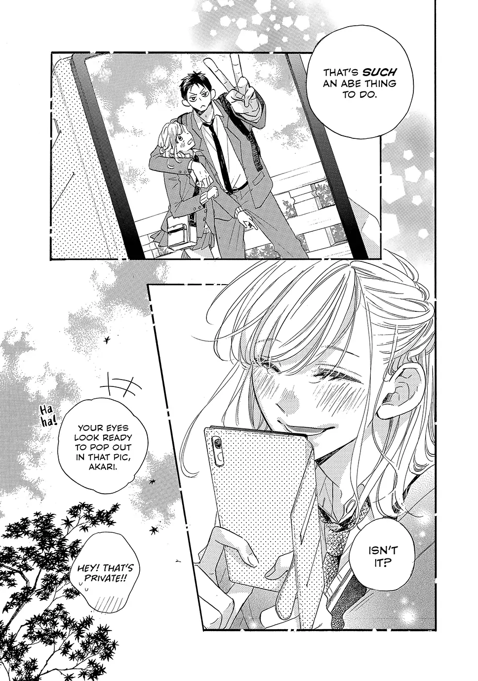 Abe-kun ni Nerawaretemasu chapter 43 - page 16